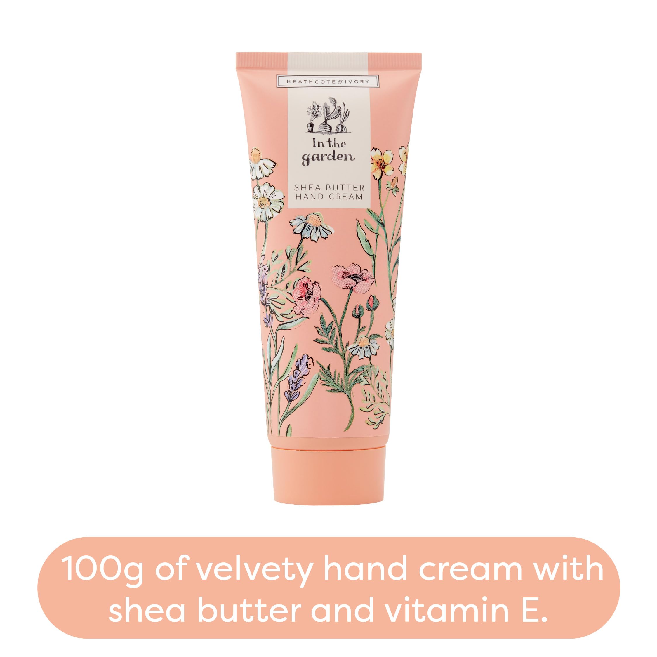Heathcote & Ivory Hand Cream in a Tin 100ml with Shea Butter, Vegan & Cruelty Friendly 3