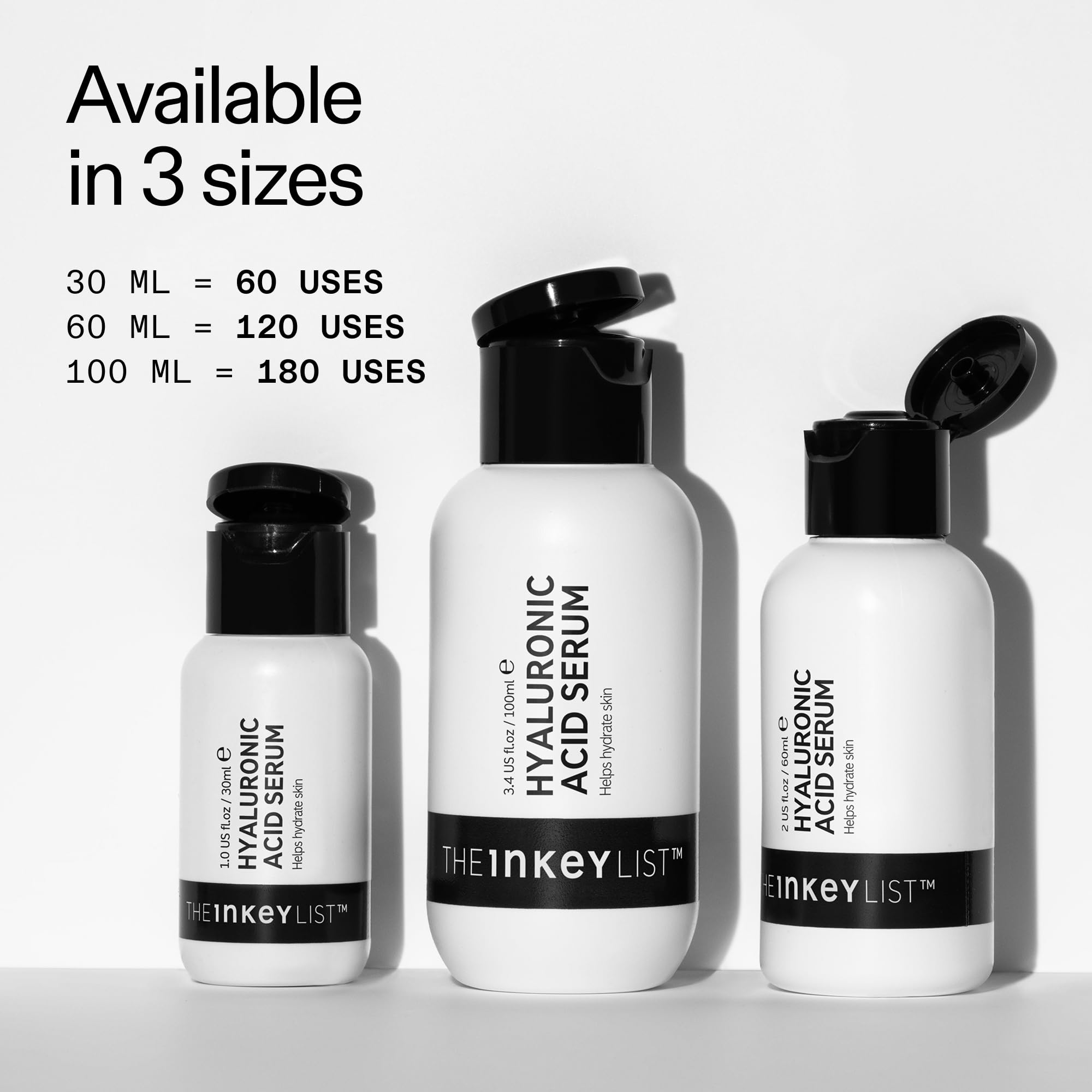 The INKEY List 2% Hyaluronic Acid Face Serum (30ml) for Hydrating Skincare 9