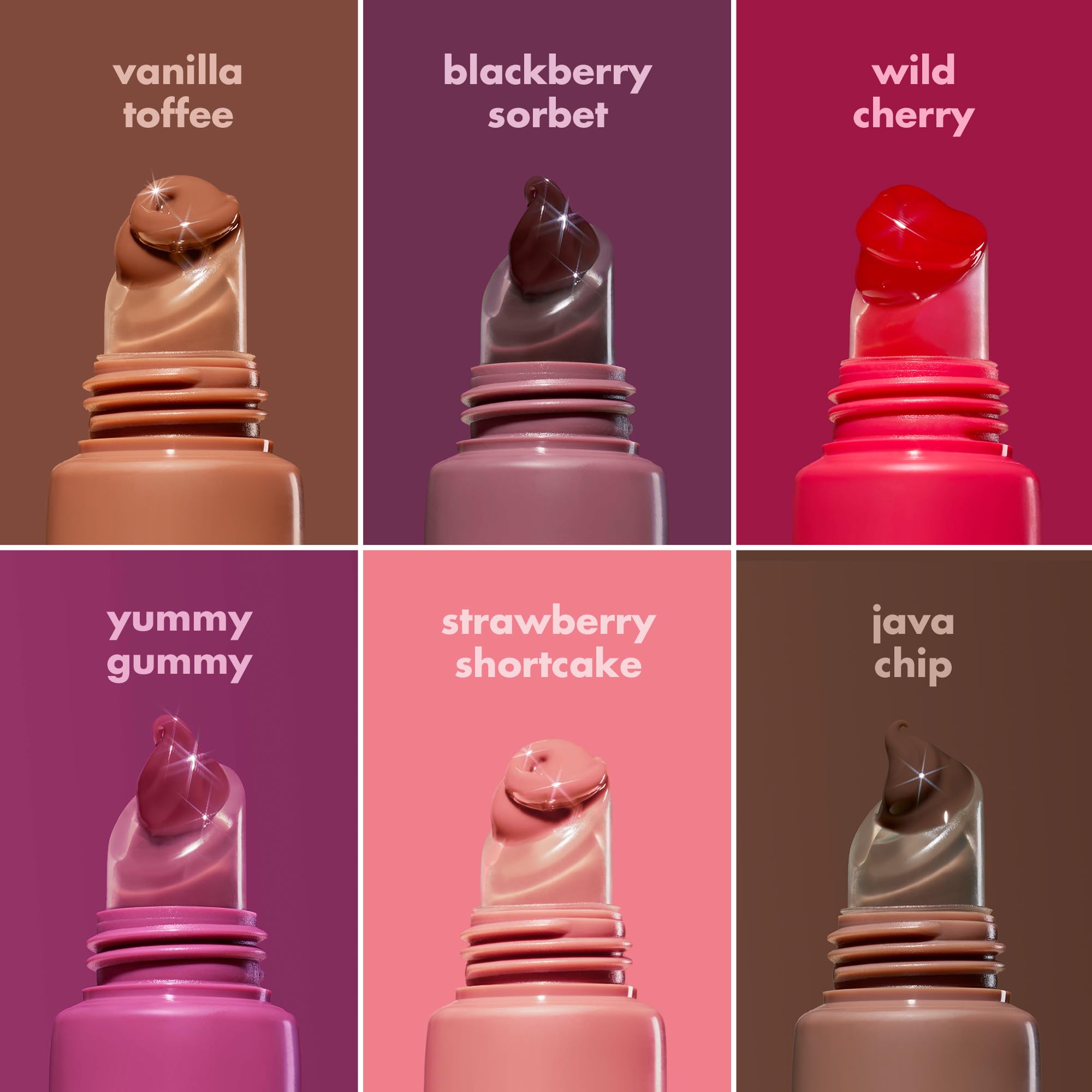 elf Glow Reviver Melting Lip Balm, feuchtigkeitsspendender getönter Lippenbalsam für ein glänzendes Finish und weiche, geschmeidige Lippen, vegan und tierversuchsfrei, Erdbeerkuchen 5