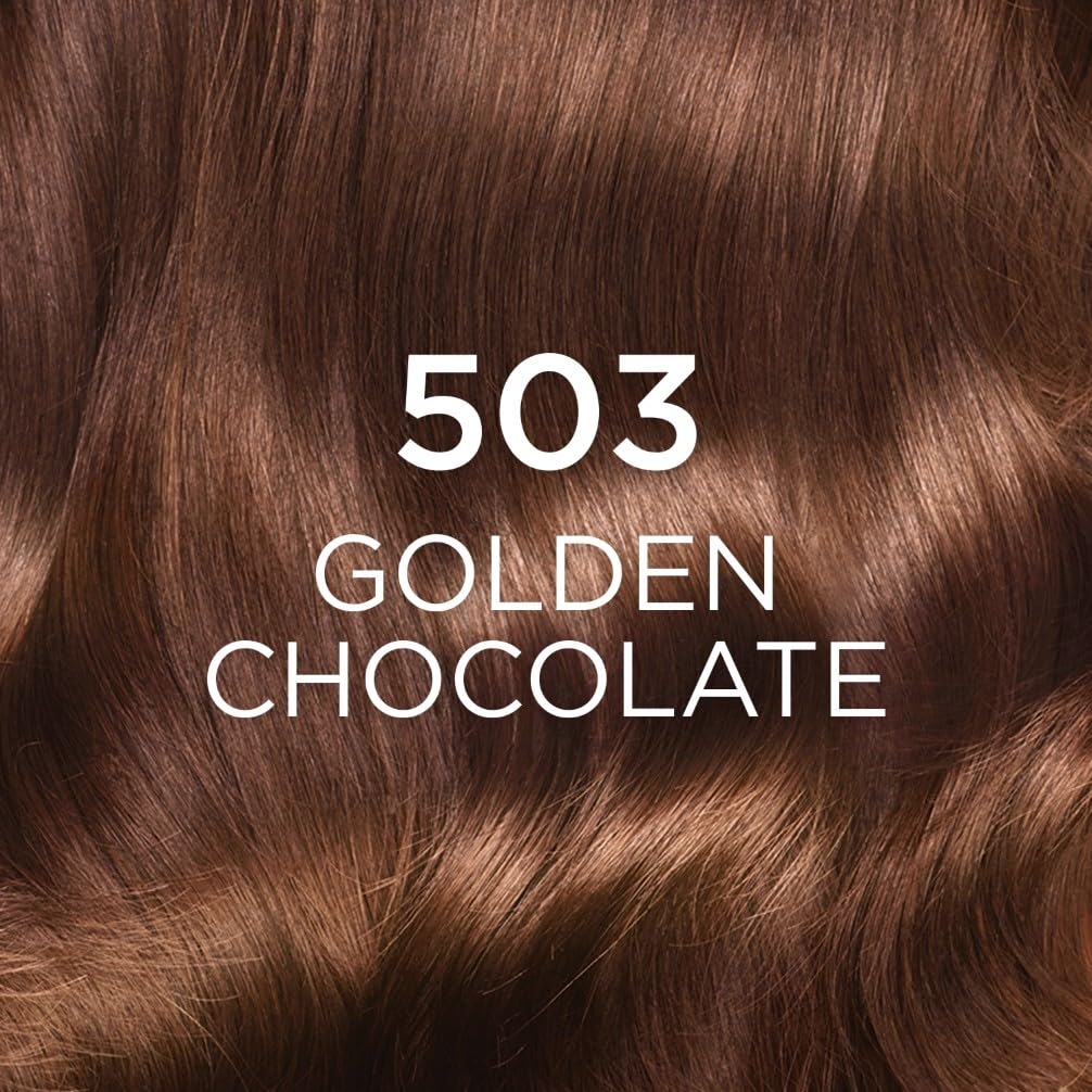 L’Oréal Paris Casting Crème Gloss Ammonia Free Semi-Permanent Hair Dye 503 Golden Chocolate 9