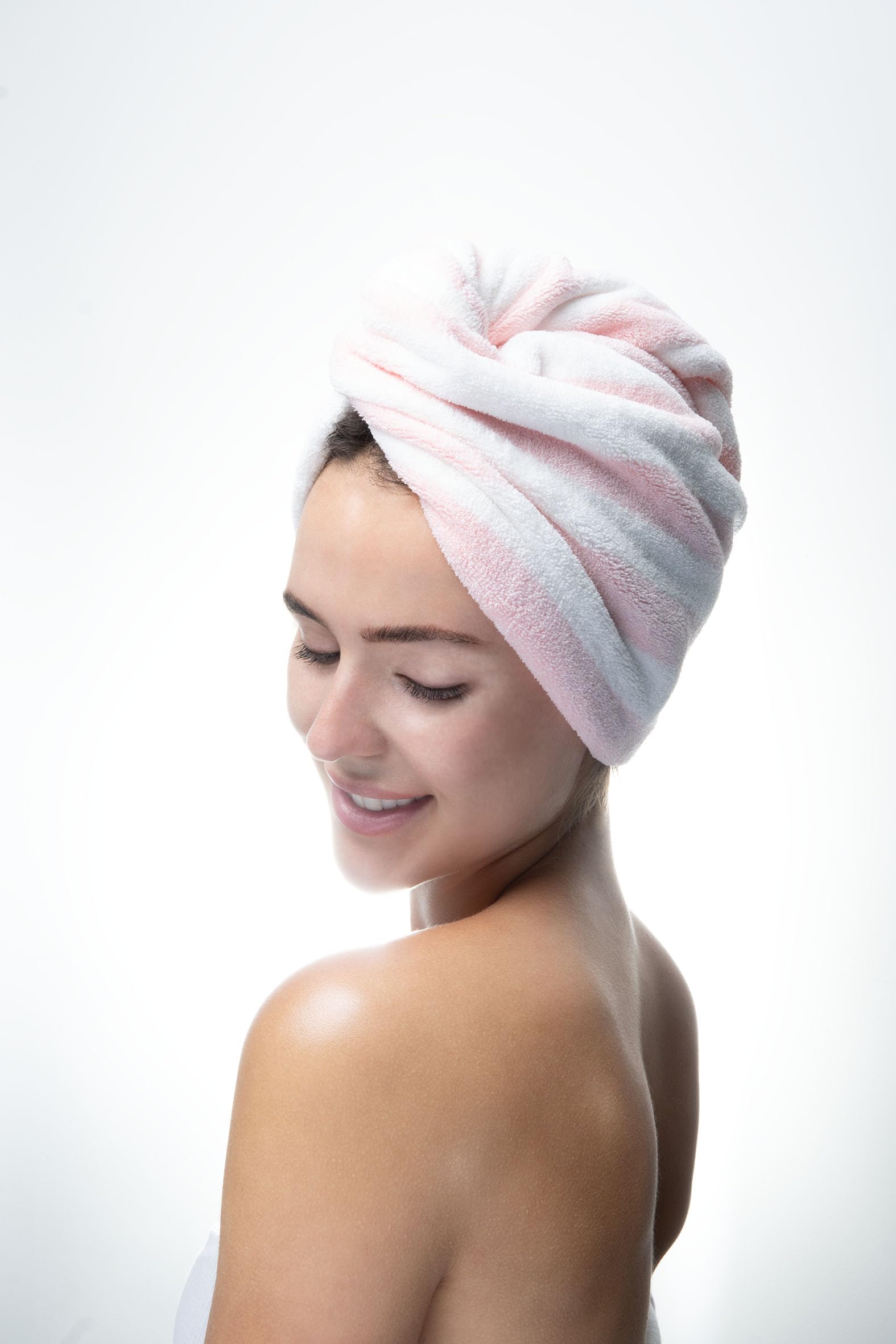 Brushworks Luxury Microfibre Hair Towel Wraps - 2 Pack for Frizz Reduction 6