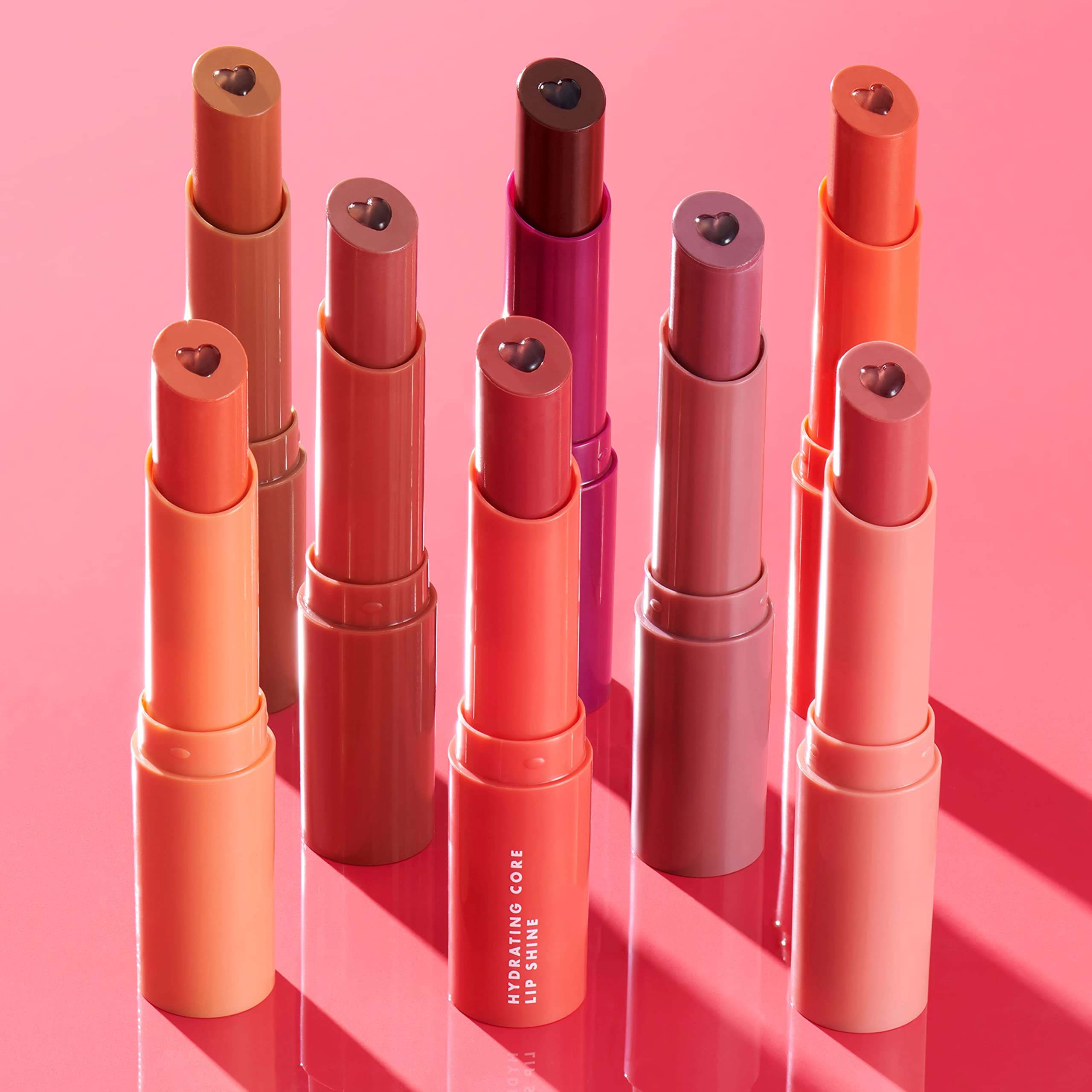 e.l.f. Hydrating Core Lip Shine, Ecstatic, Sheer Color Tinted Lip Balm, 0.09 Oz 7