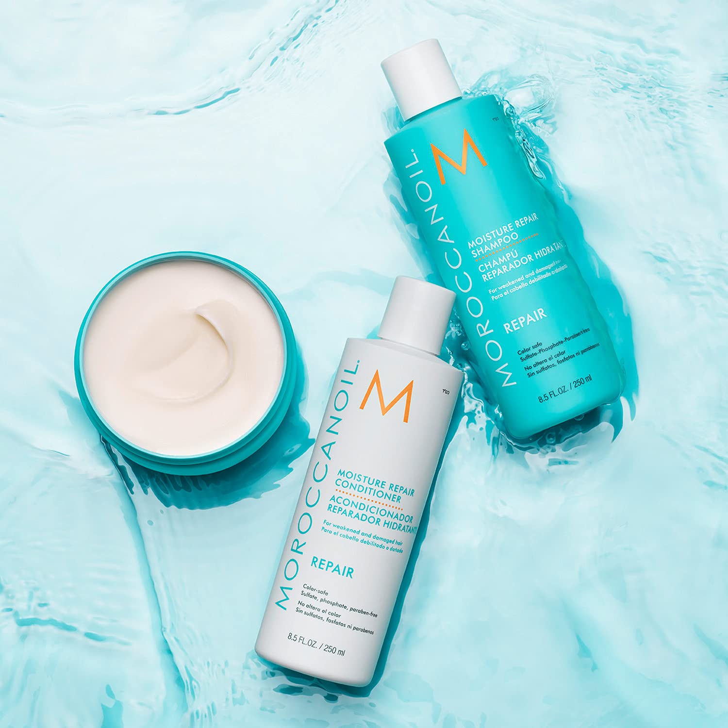 Moroccanoil Moisture Repair Conditioner for Damaged Hair, 250ml 6