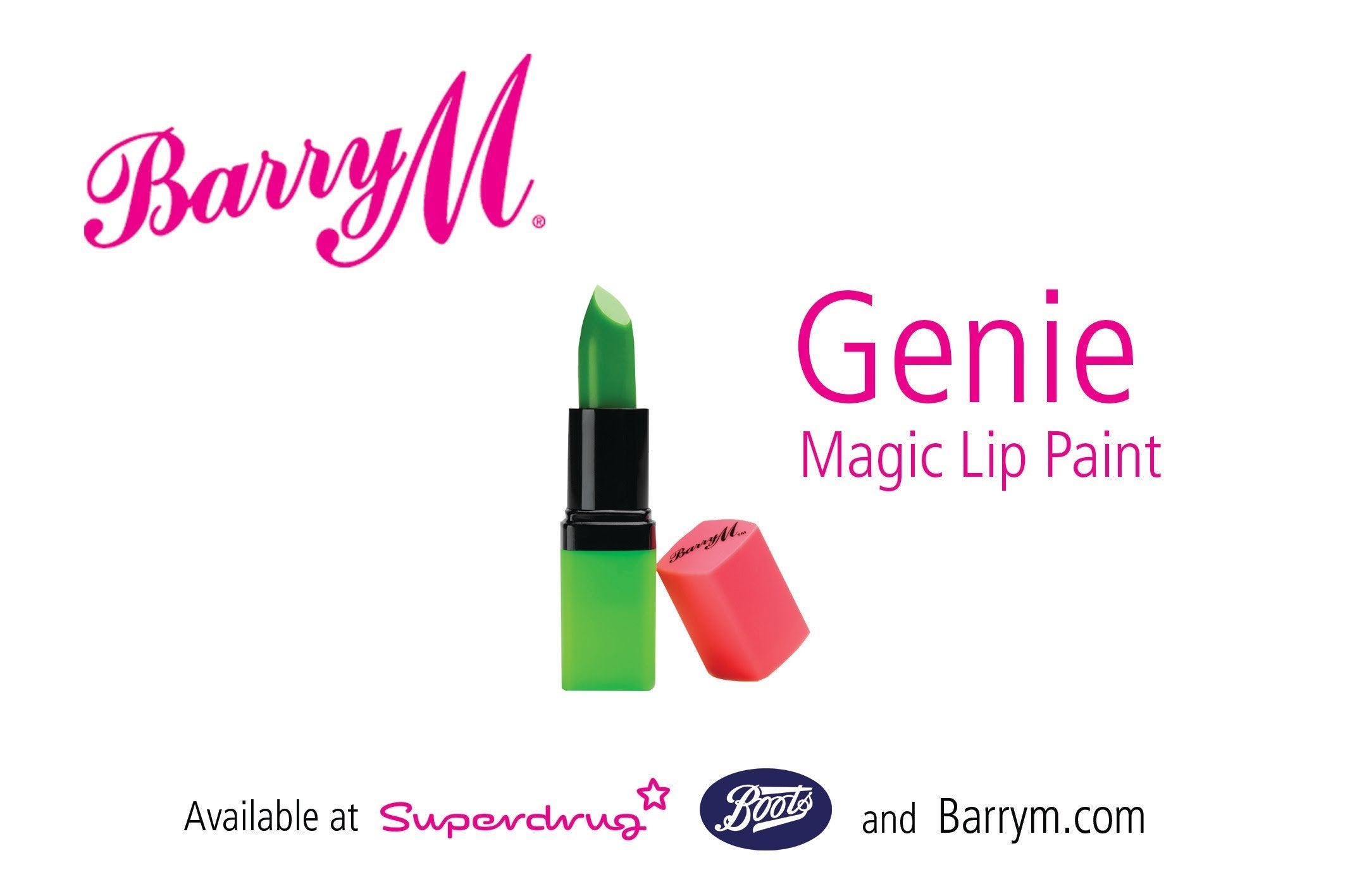Barry M Cosmetics Genie Lip Paint, 1er-Pack, Grün 4