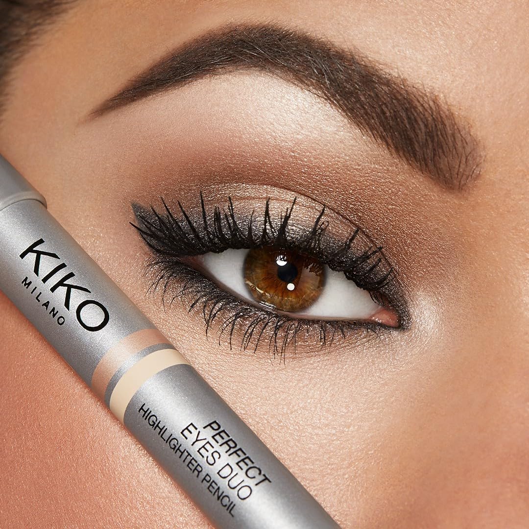 KIKO Milano Perfect Eyes Duo Highlighter Pencil - Matte & Pearl Finishes 3
