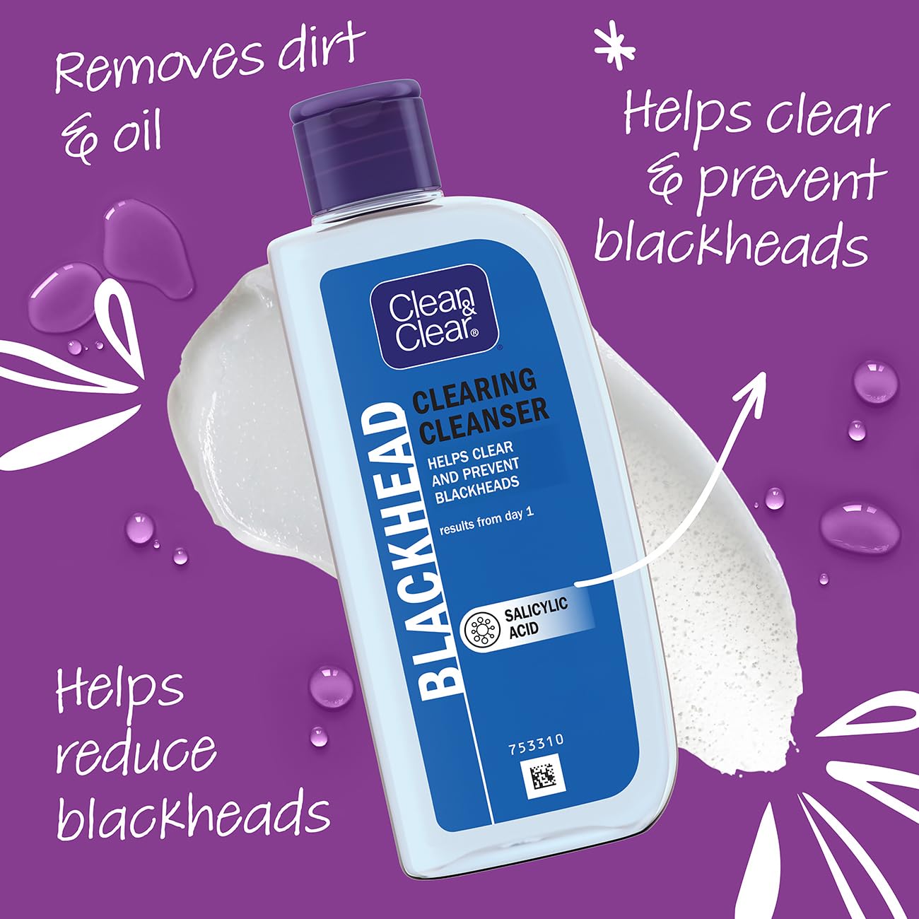 Clean &amp; Clear Mitesser-Entferner, ölfrei, 200 ml, CLNCLR02 4