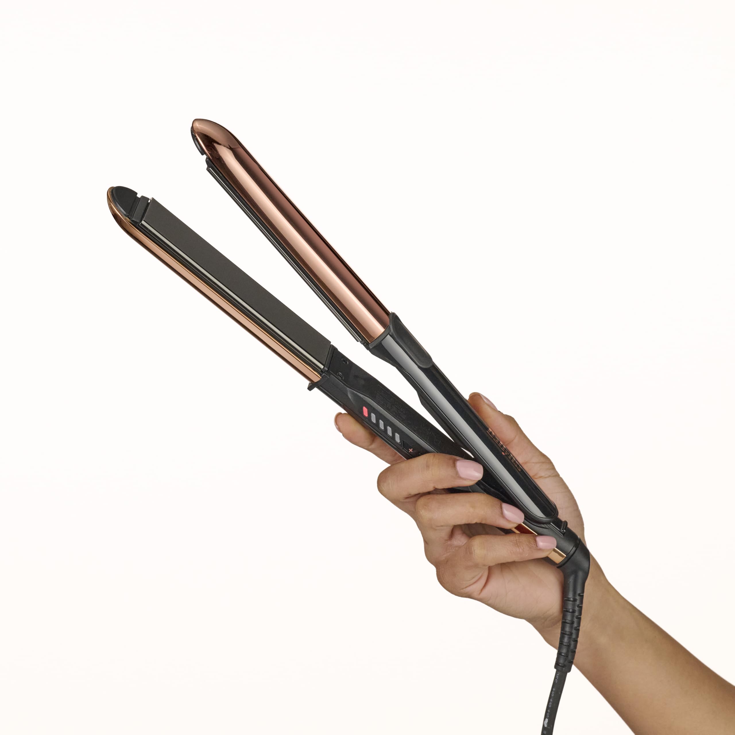 BaByliss Straight and Curl Brilliance Haarglätter - Gebogenes Metalldesign 9