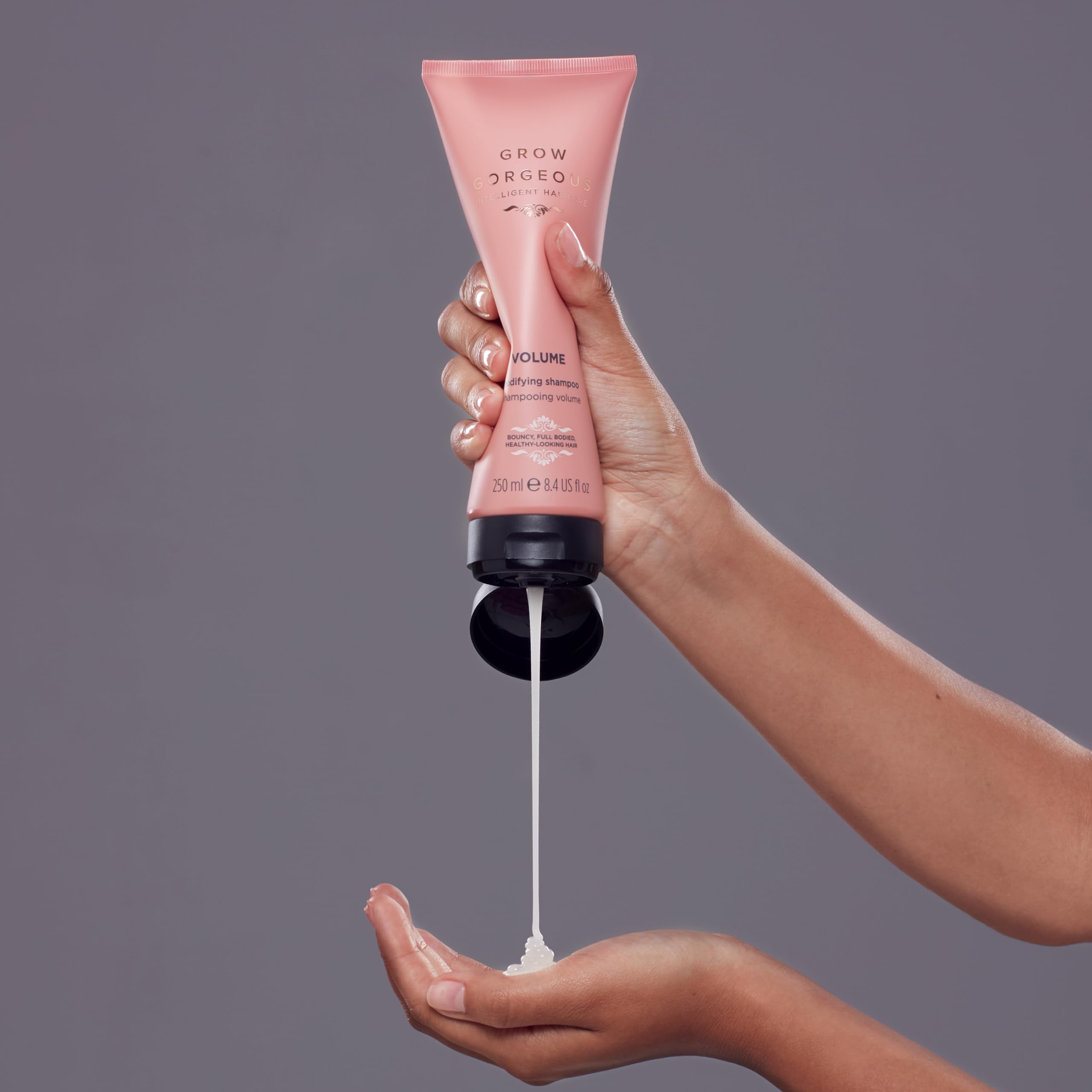 Grow Gorgeous Volume Bodifying Hair Shampoo for Plump Strands, 250ml 4