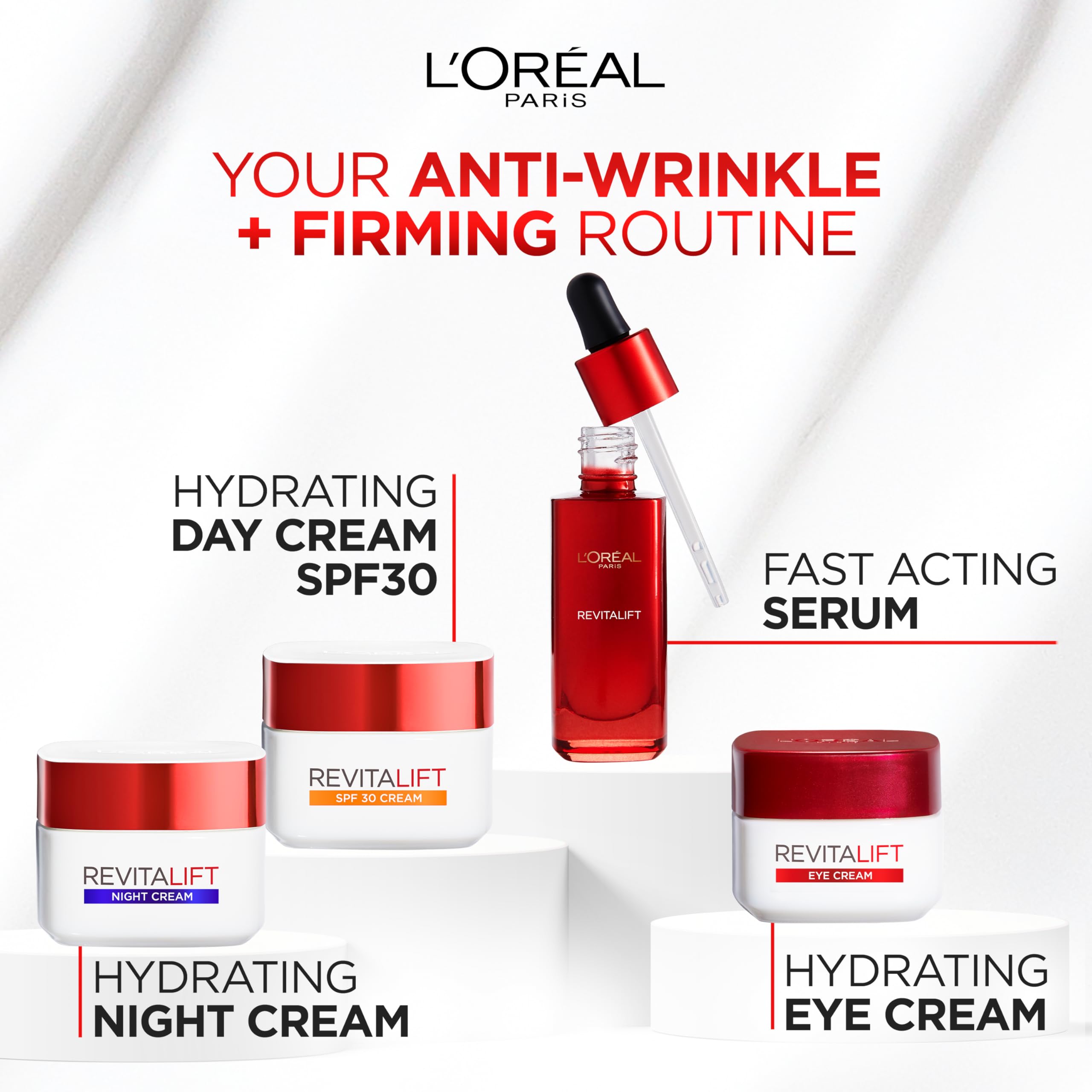 L’Oréal Paris Revitalift Hydrating Day Cream SPF 30 with Pro-Retinol & Elasti-Peptides, 50ml 6