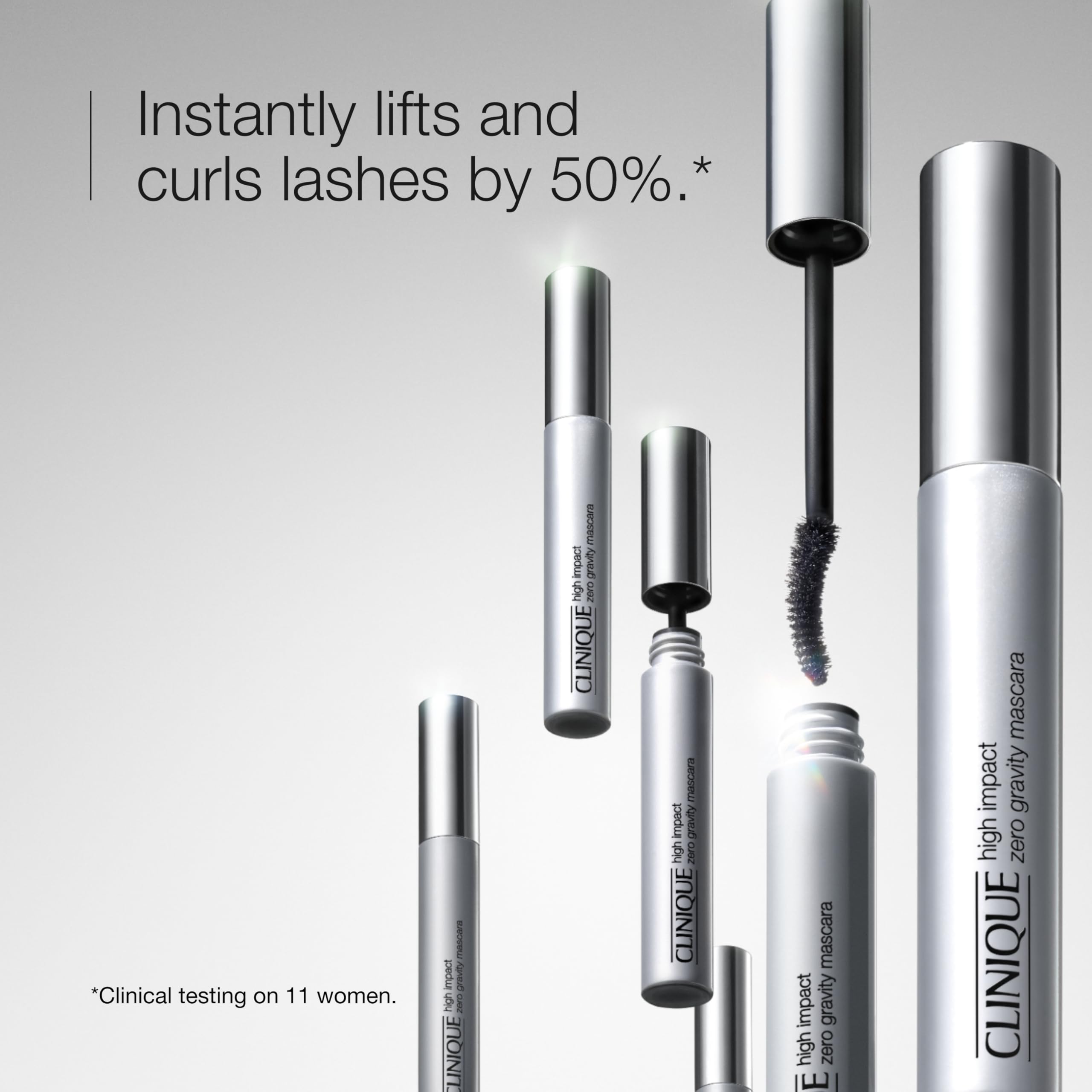 Clinique High Impact Zero Gravity Tubing Mascara | Curling and Smudge Resistant Formula