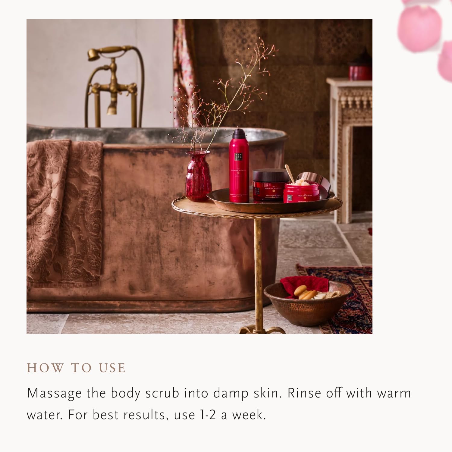 RITUALS Körperpeeling Das Ritual des Ayurveda - Körpersalzpeeling mit rosa 4