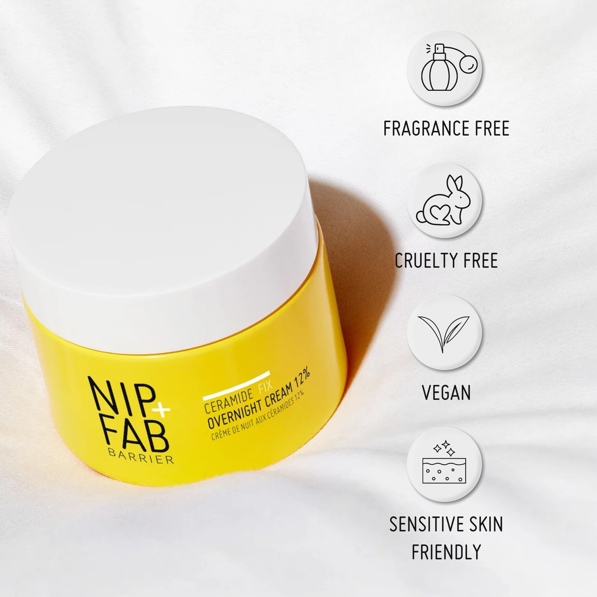 NIP + FAB Ceramide Fix Overnight Repair Cream 12% – Intensive Nachtpflege 2