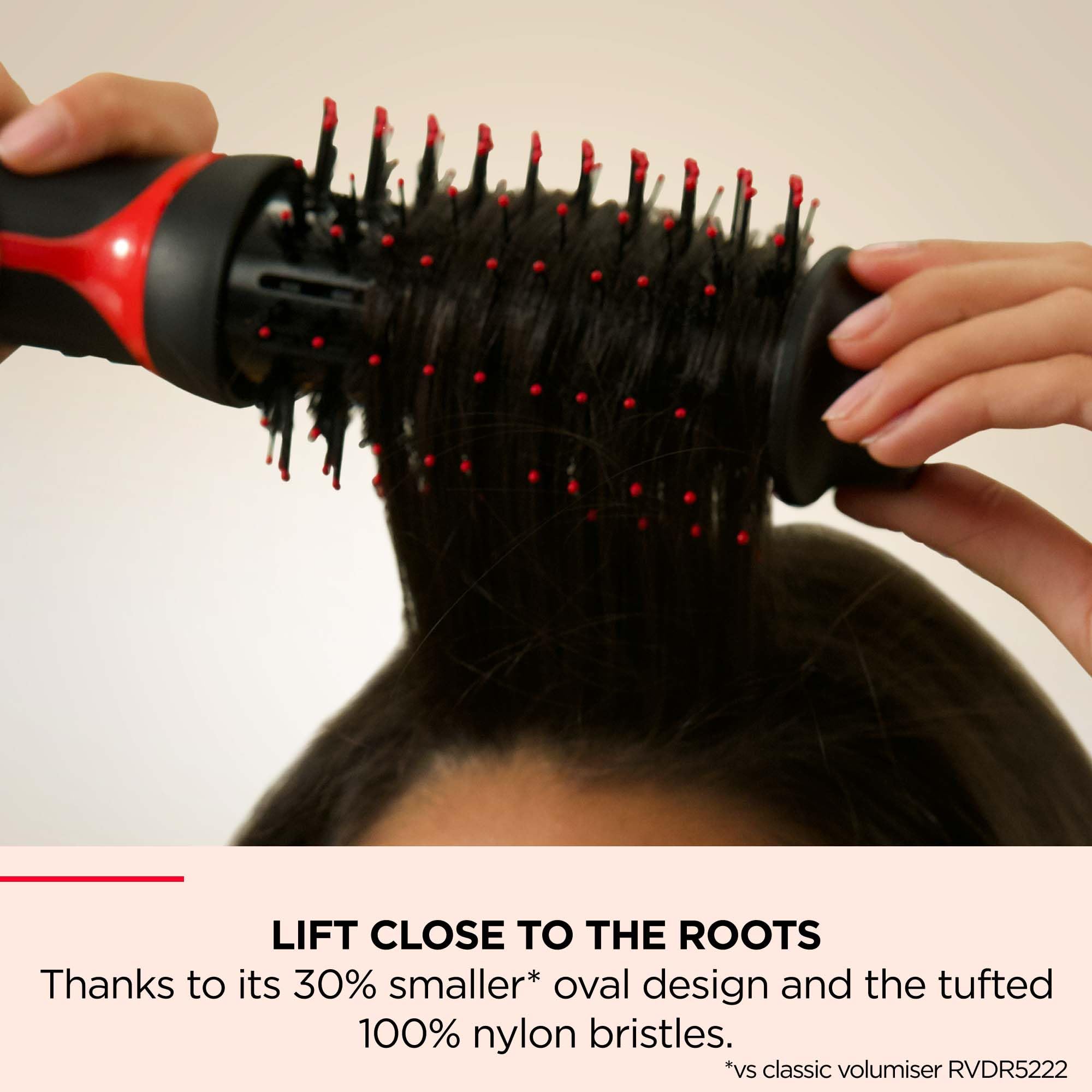 Revlon One-Step Volumiser Plus with Detachable Head, Ceramic Titanium Barrel, Charcoal Pins 8