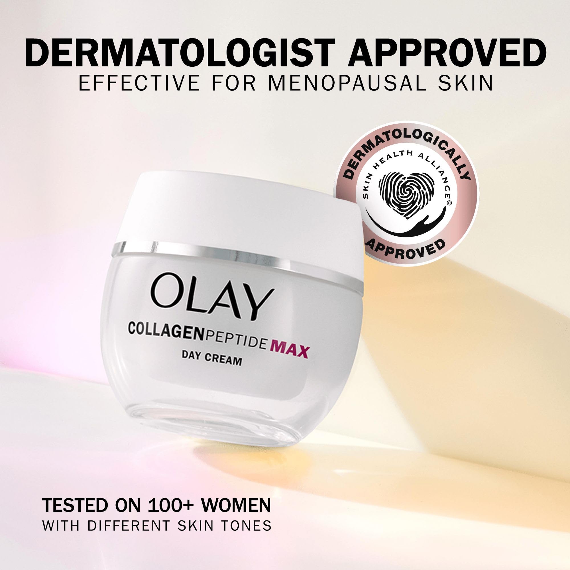 Olay Collagen Peptide MAX Face Moisturiser Day Cream with Niacinamide 6