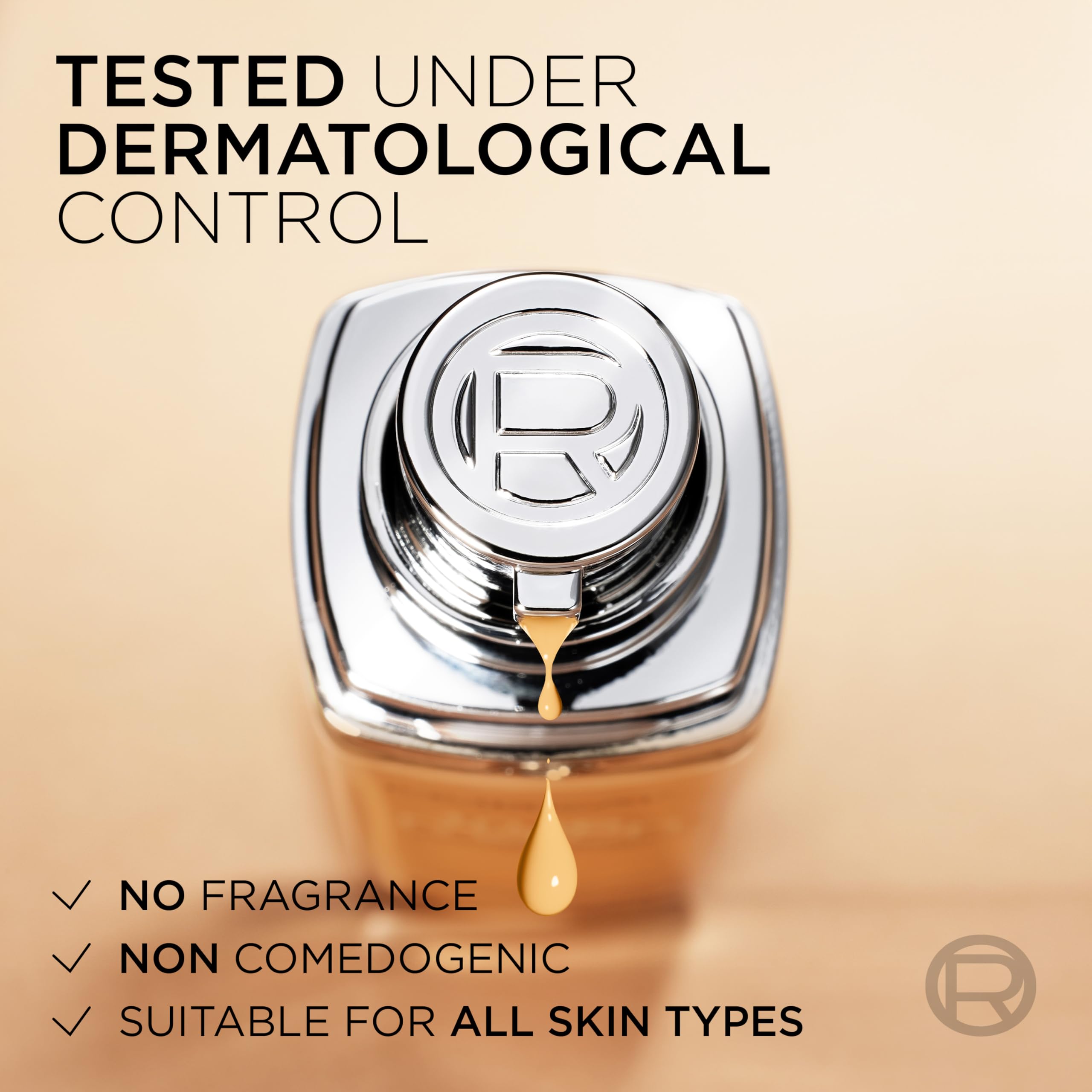 L'Oréal Paris True Match Hautpflege-Flüssig-Foundation mit Hyaluronsäure, LSF 16, Farbton 4,5W 7