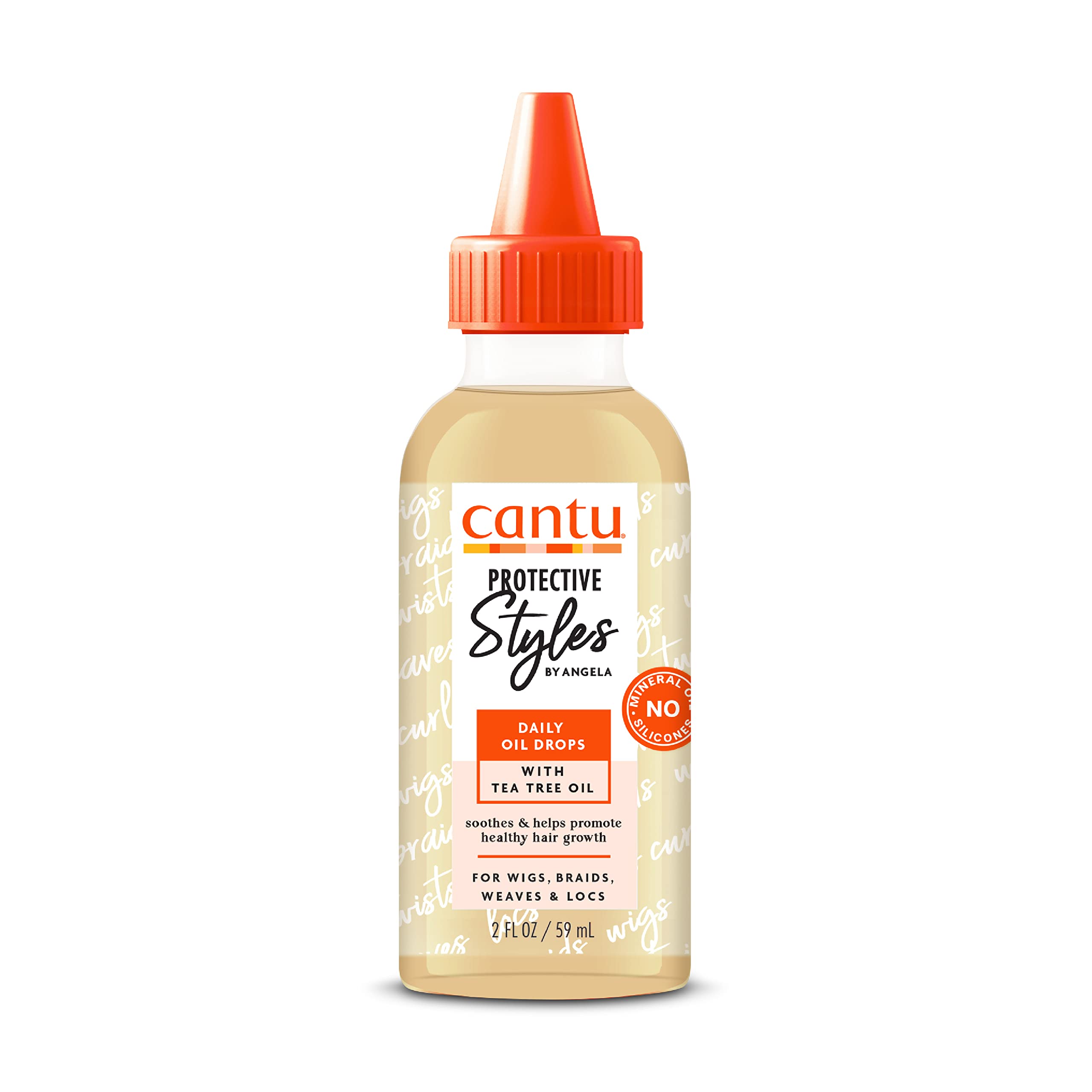 Cantu Protective Styles Daily Oil Drops for Scalp Soothing and Hair Growth 59ml