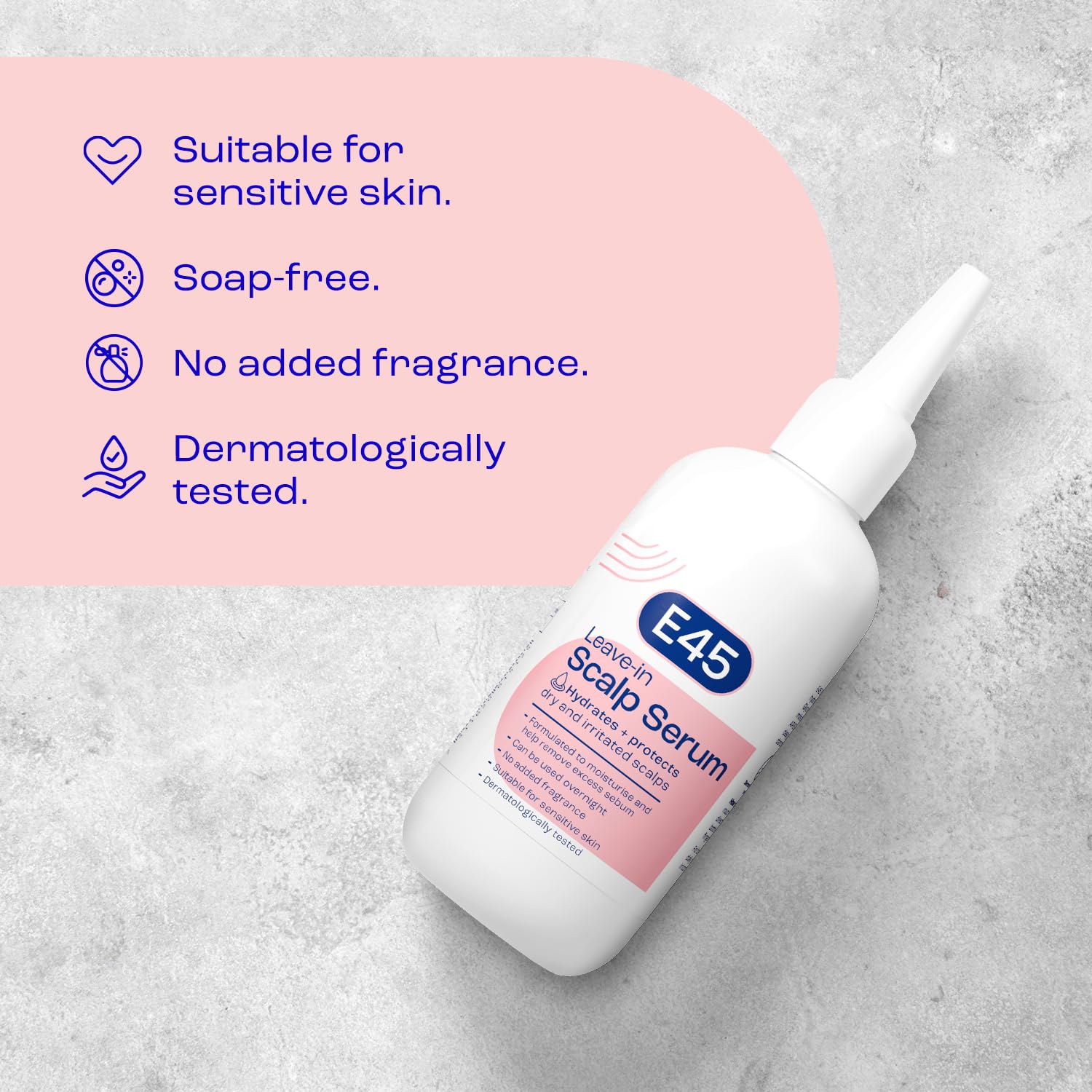 E45 Hydrating Scalp Serum for Dryness, Itch & Irritation Relief 4