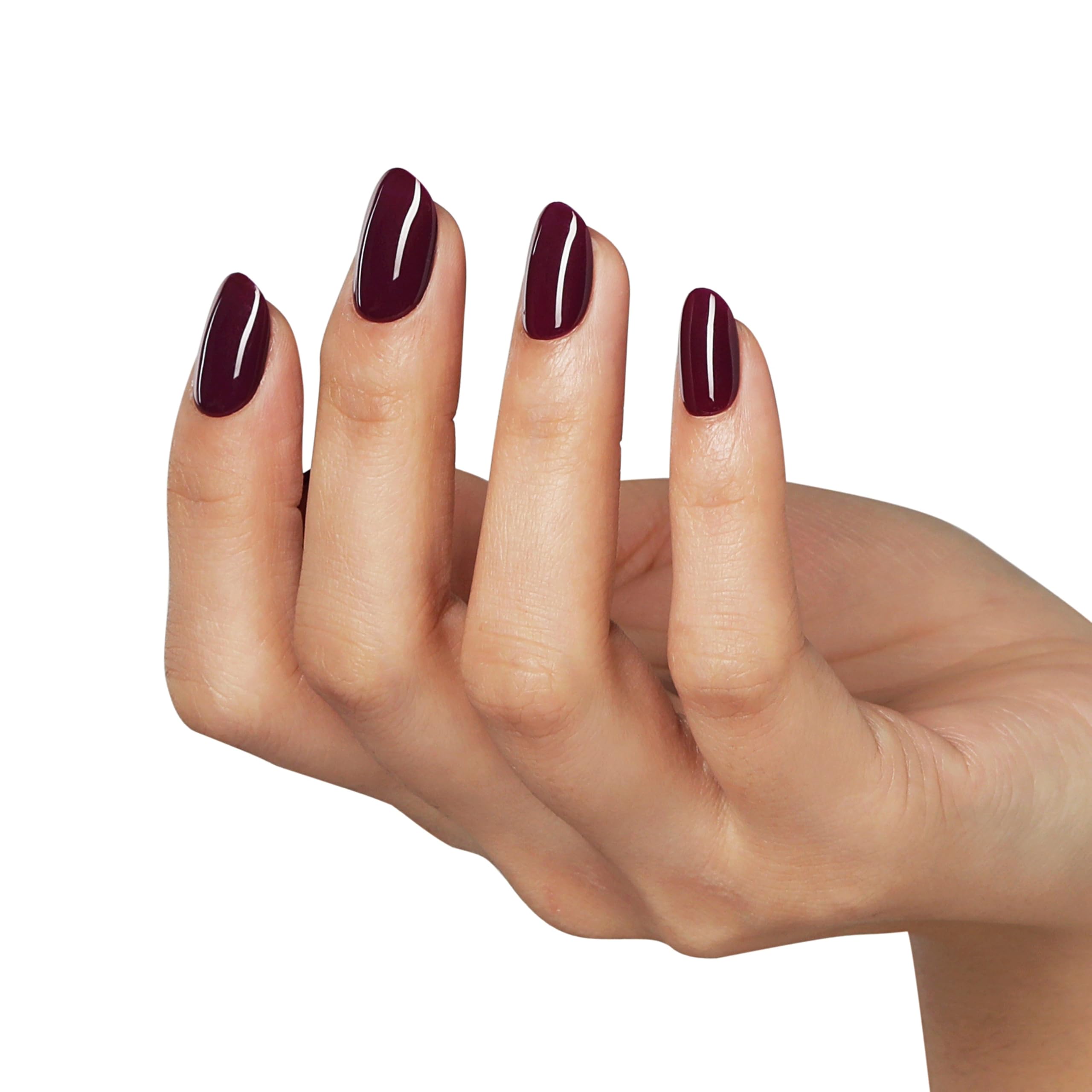 Bluesky Gel Nail Polish - Faux Fur 80538 Dark Brown - 21 Day High-Gloss Wear 5