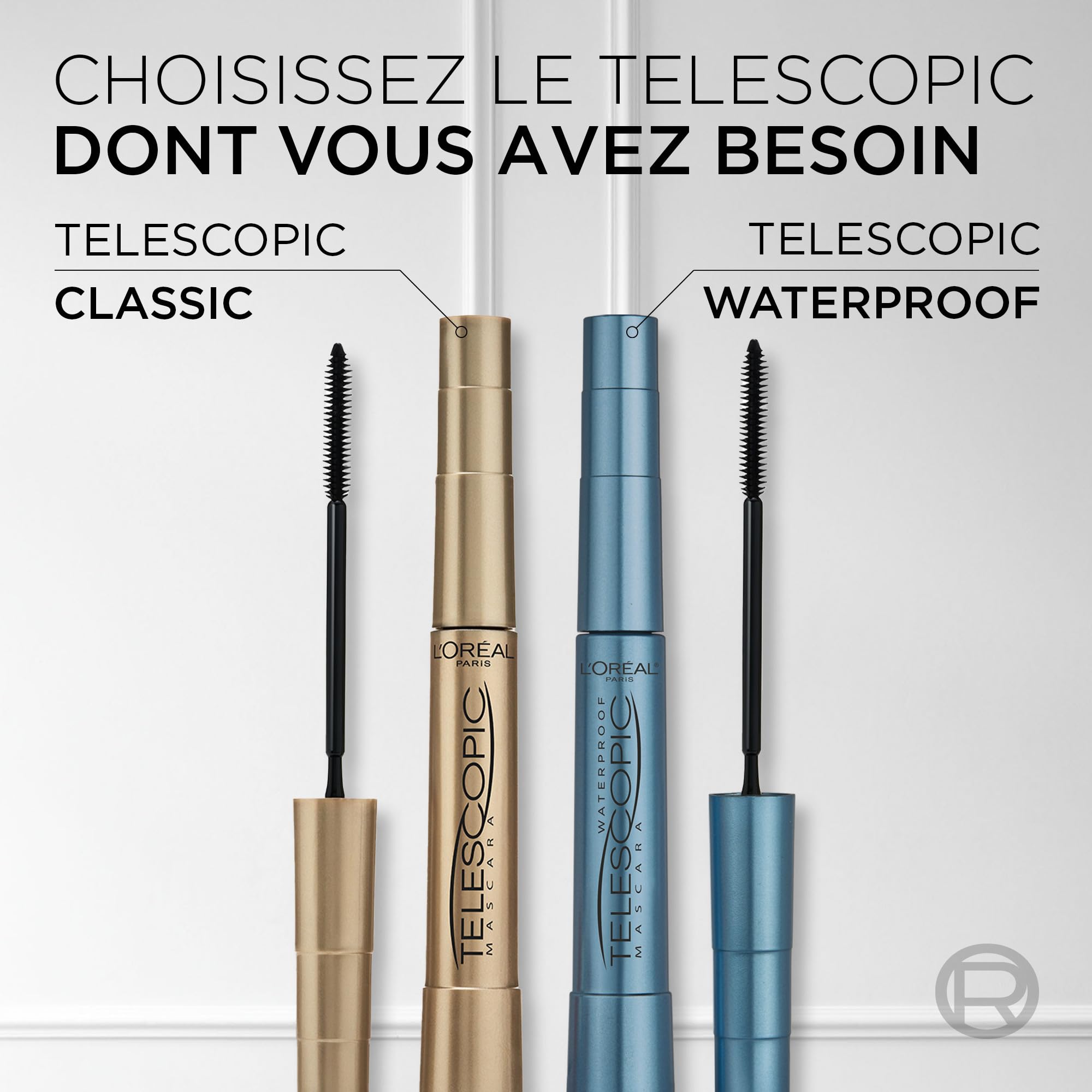 L'Oréal Paris Telescopic Mascara Magnetic Black for Up to 60% Longer Looking Lashes 7