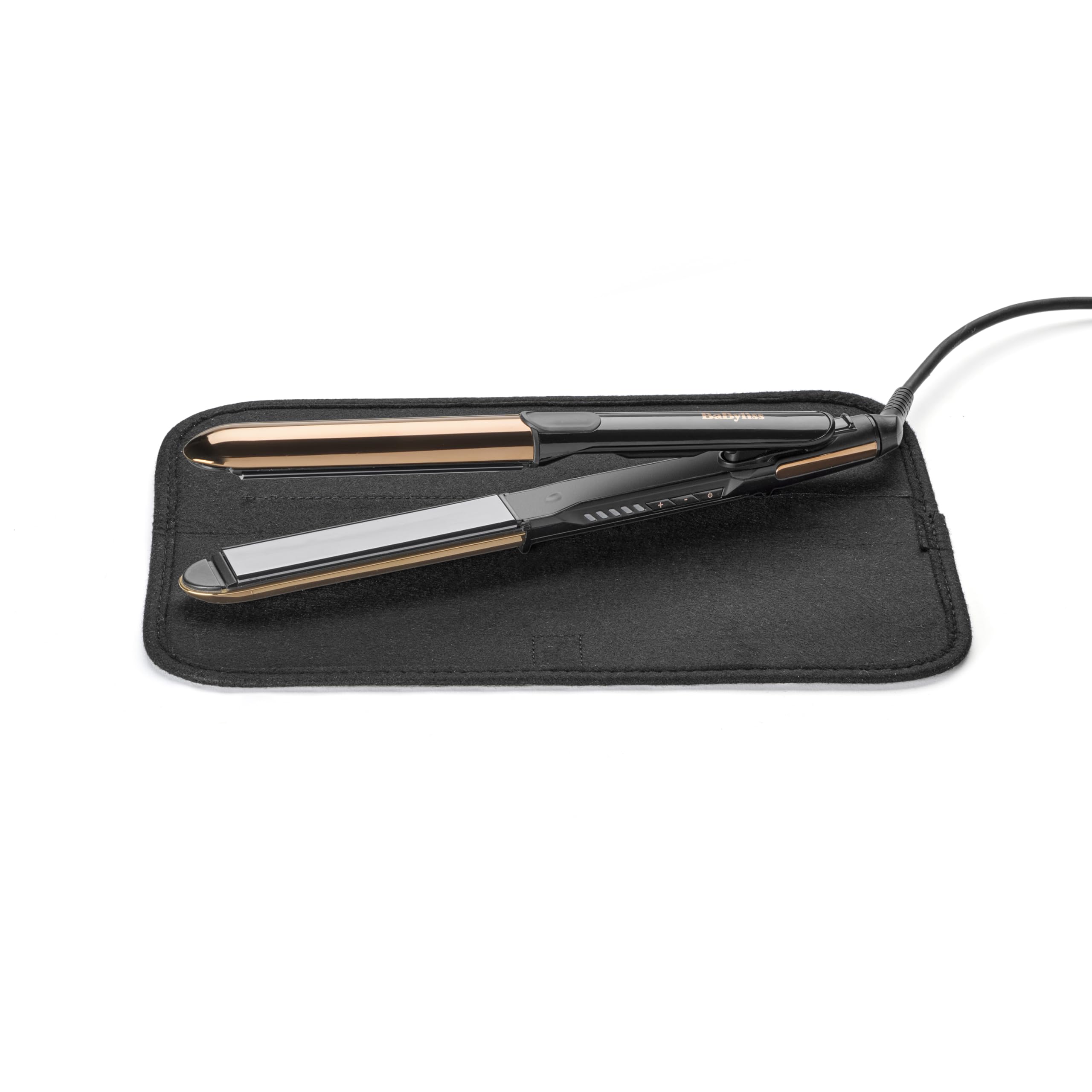 BaByliss Straight and Curl Brilliance Haarglätter - Gebogenes Metalldesign 10