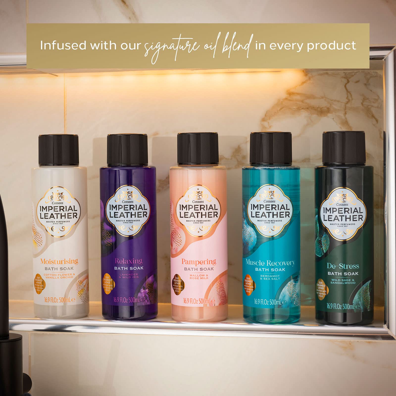 Imperial Leather Muscle Recovery Bath Soak, Bergamot & Sea Salt, Refreshing (Pack of 4) 6