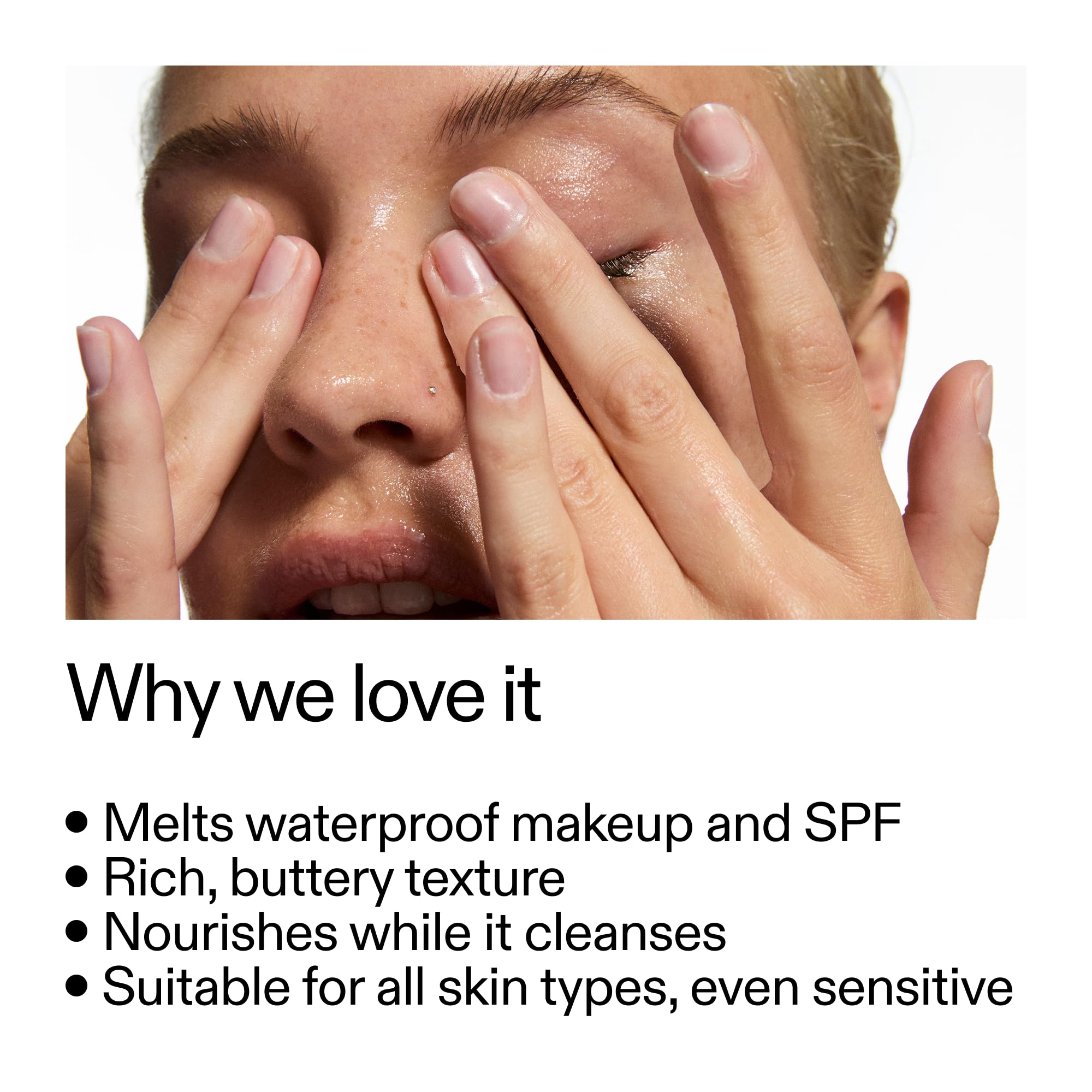 The INKEY List Oat Cleansing Balm for Makeup Removal and Nourishment (150ml)