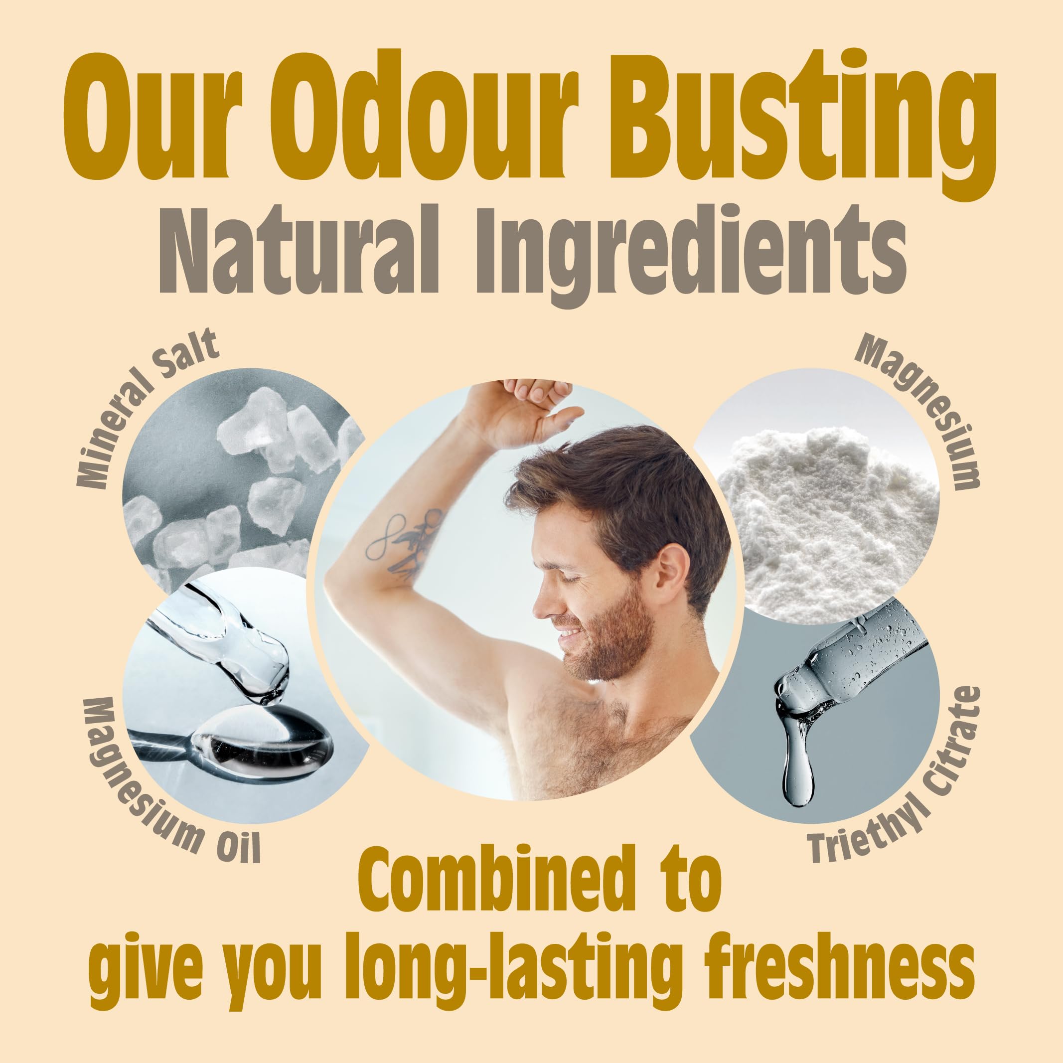 Salt of the Earth Amber & Sandalwood Natural Deodorant Roll-On Refill (7 Uses) 4