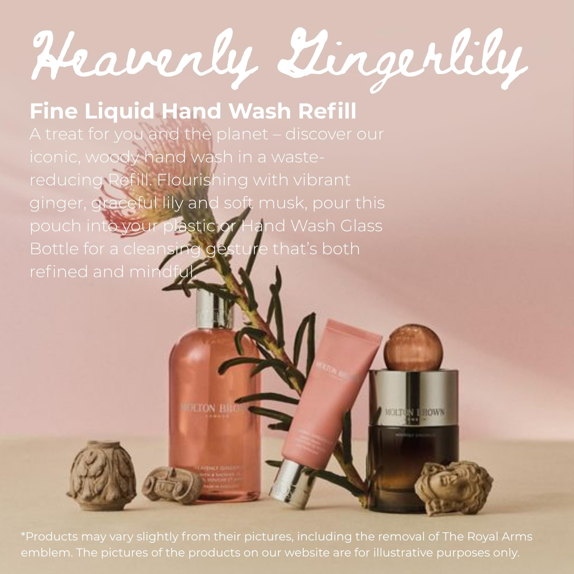 Molton Brown Heavenly Gingerlily Fine Liquid Hand Wash Refill 400 ml