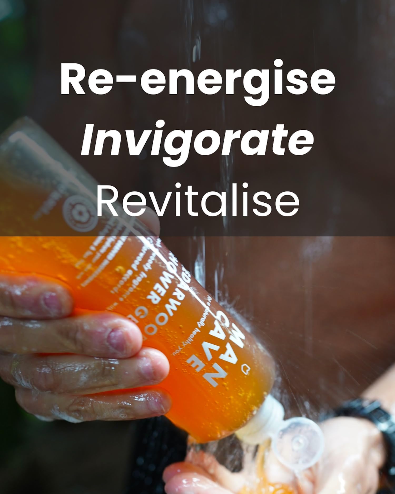 ManCave Cedarwood Shower Gel for Men - Deeply Cleansing & Vegan Friendly 4