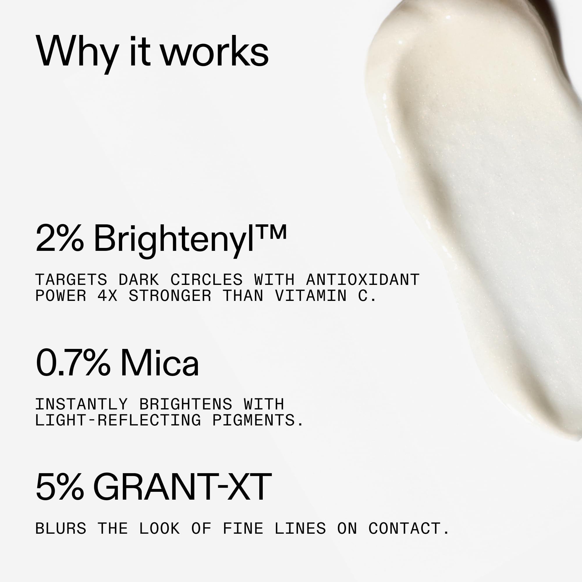 The INKEY List Brighten-i Under Eye Cream for Dark Circles and Illumination 15ml 4