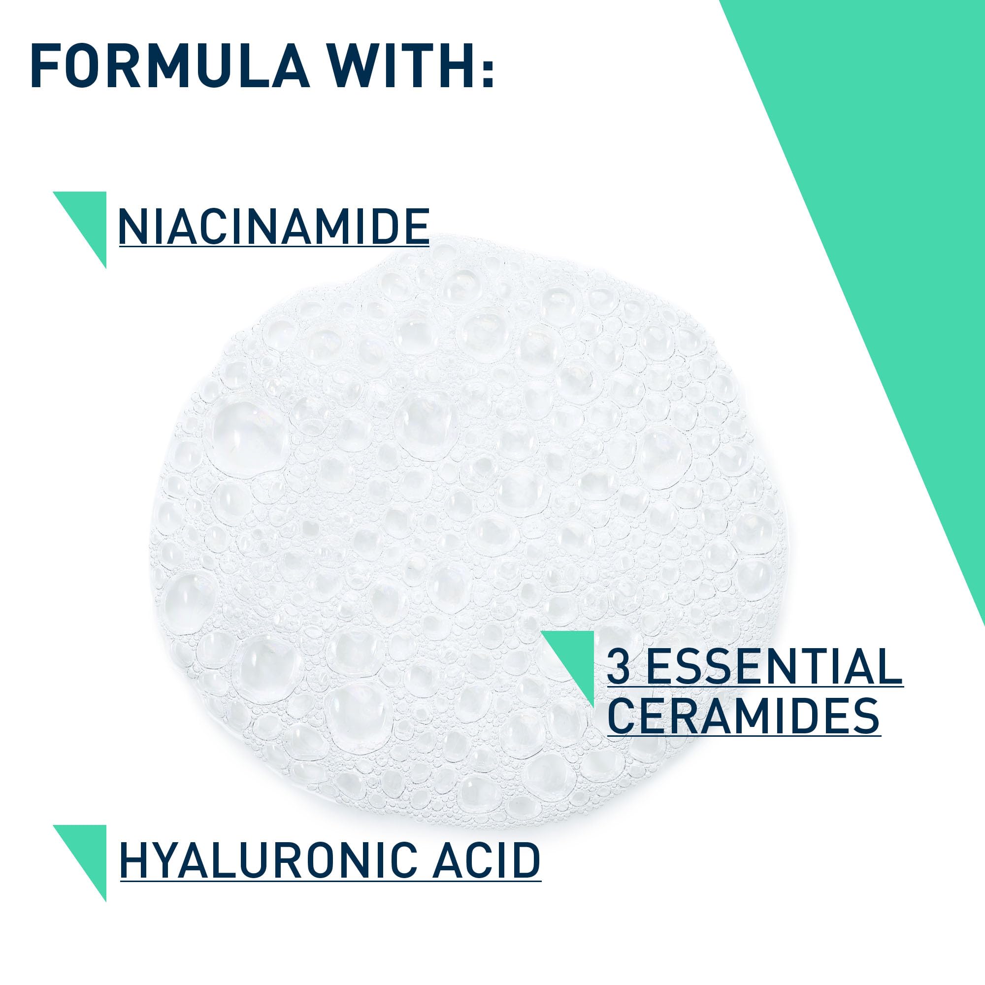 CeraVe Foaming Cleanser with Niacinamide and 3 Essential Ceramides for Normal to Oily Skin 473ml 5