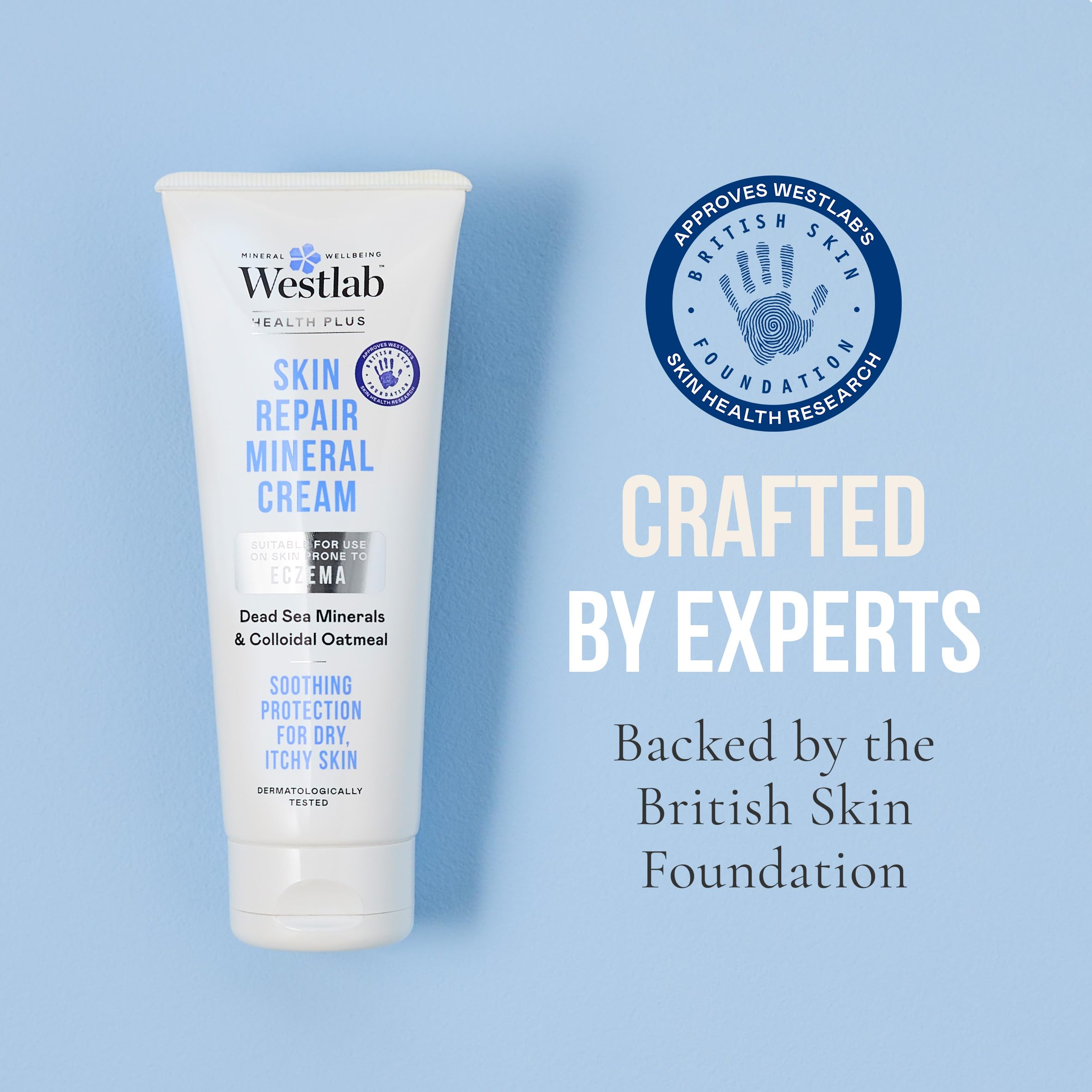 Westlab Hautpflege-Mineralcreme mit Totes-Meer-Salz und kolloidalem Hafermehl für zu Ekzemen neigende Haut 6