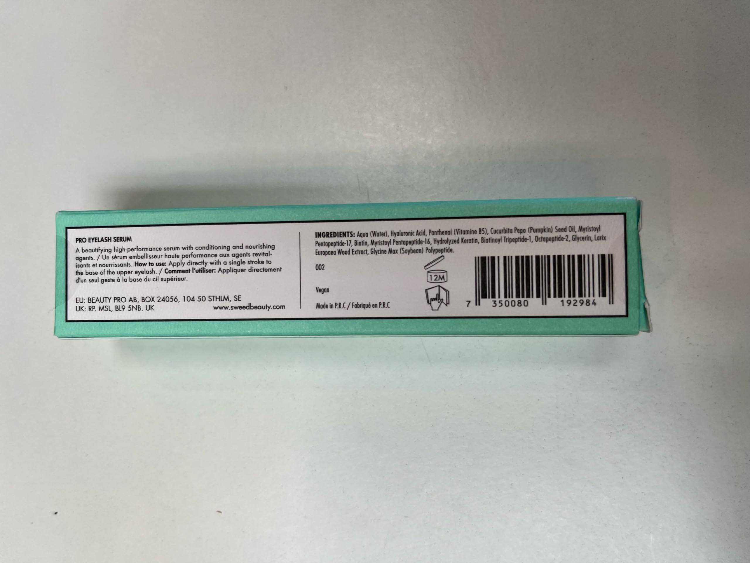 Sweed Eyelash Growth Serum 3ml Blue 7