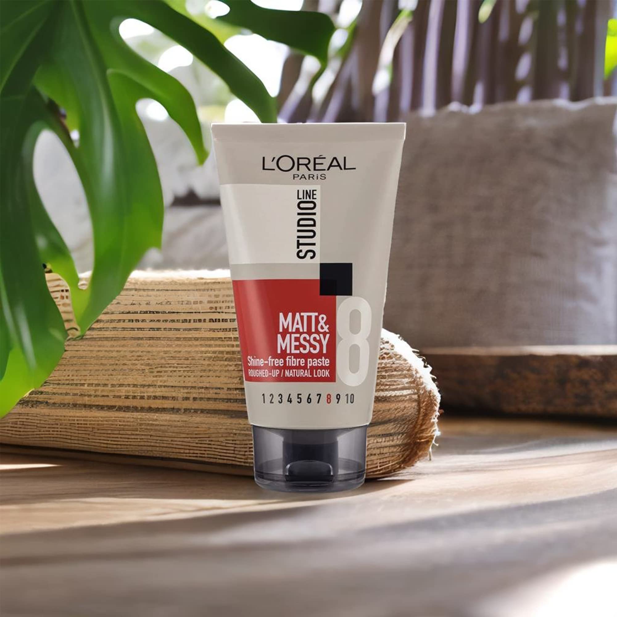 L'Oréal Studio Line Matt Messy Hair Rough Paste, 150ml for Natural Matte Finish 5