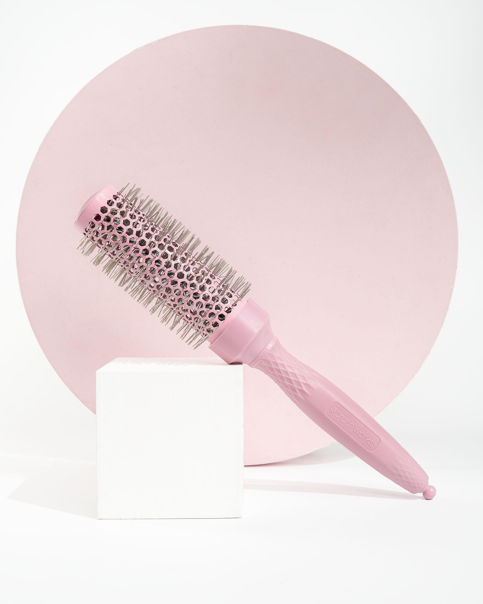 Brushworks Small Radial Vent Brush with Ceramic Barrel for Blow Drying 3