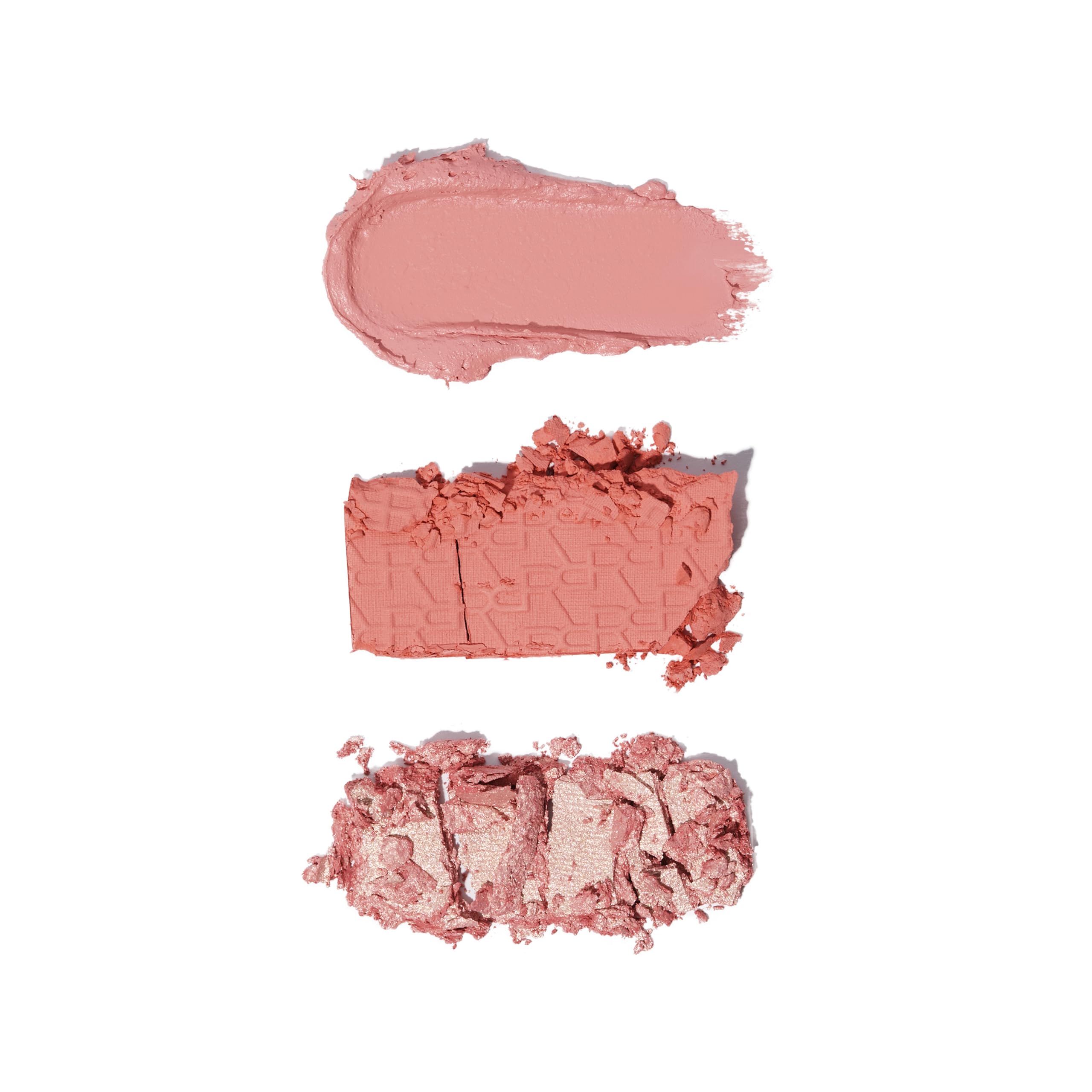 Makeup Revolution Blush Icon Palette - Cream & Pressed Powder Blusher Trio