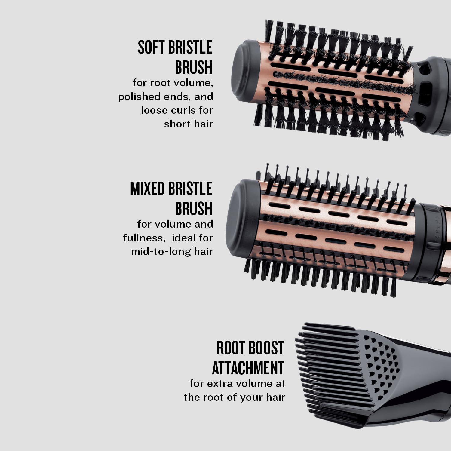 Remington Rotating Airstyler Keratin Protect (3 Aufsätze: Gemischte Borsten) 4