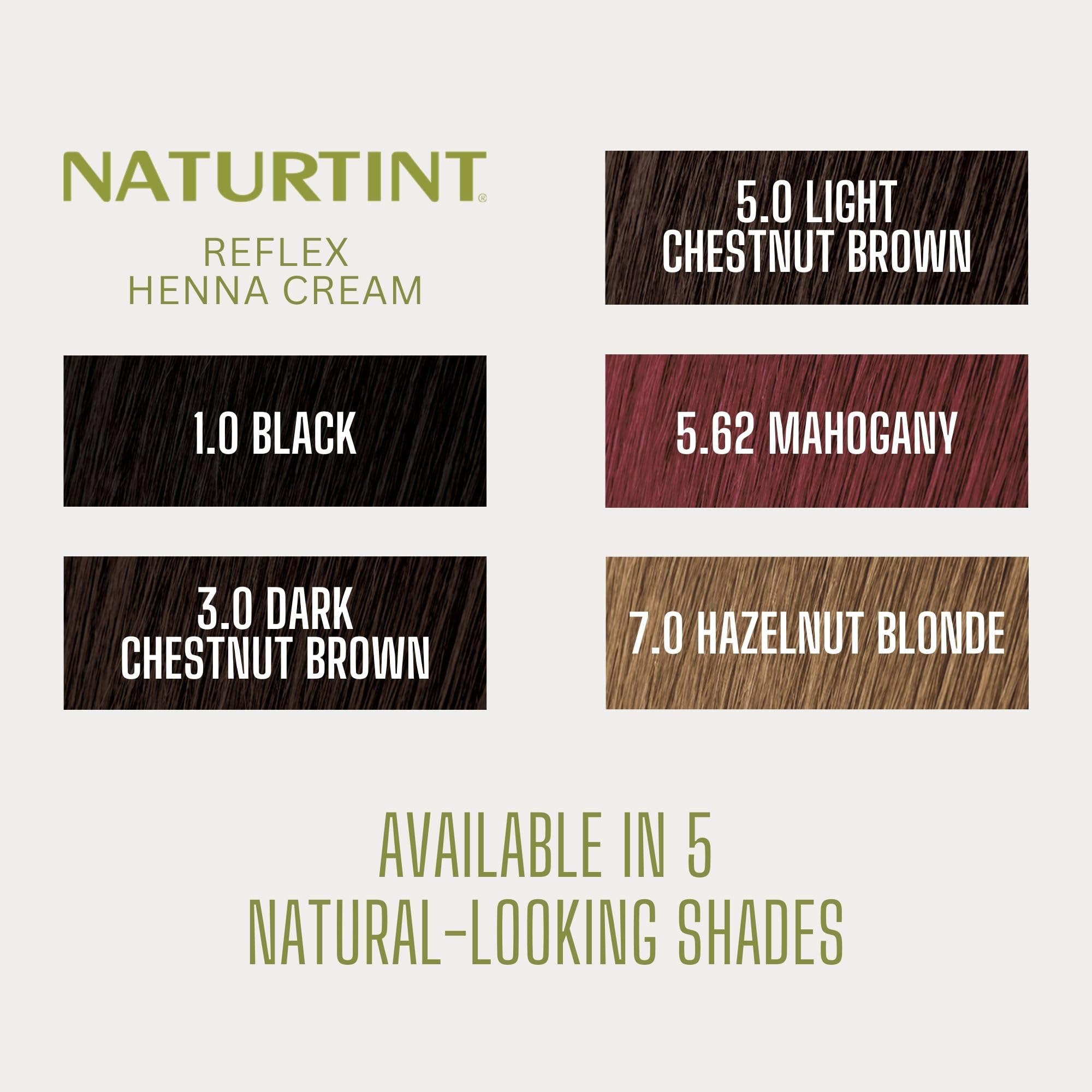 Naturtint Reflex Semi-Permanent Hair Colour - 3.0 Dark Chestnut Brown 6