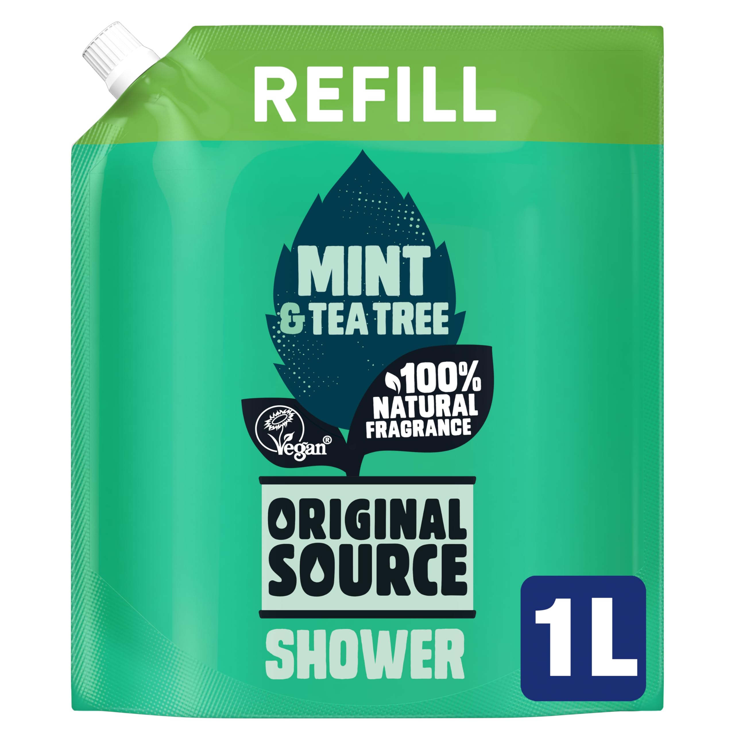 Original Source Mint & Tea Tree Shower Gel Multipack (3 x 1000ml) - Vegan 4