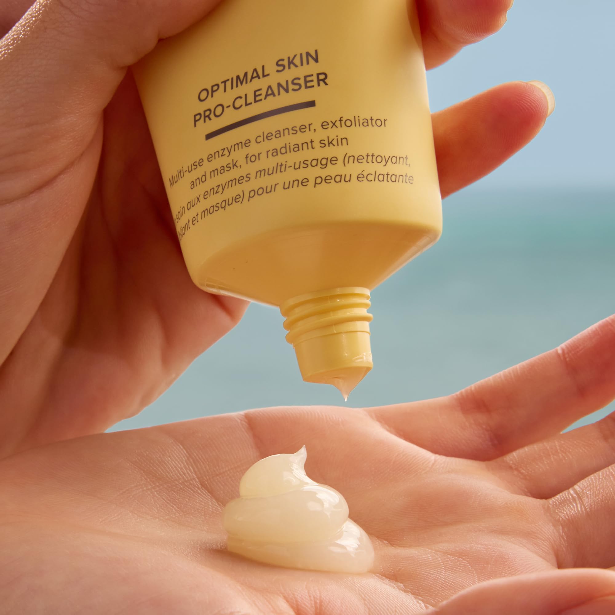 ESPA | Optimal Skin Pro-Reiniger | 100 ml | 3-in-1 Reinigung, Peeling &amp; Maske | Glättet, hellt auf &amp; spendet Feuchtigkeit | Kürbisenzyme &amp; Jojoba-Kügelchen | Entfernt Make-up &amp; Schmutzpartikel 6