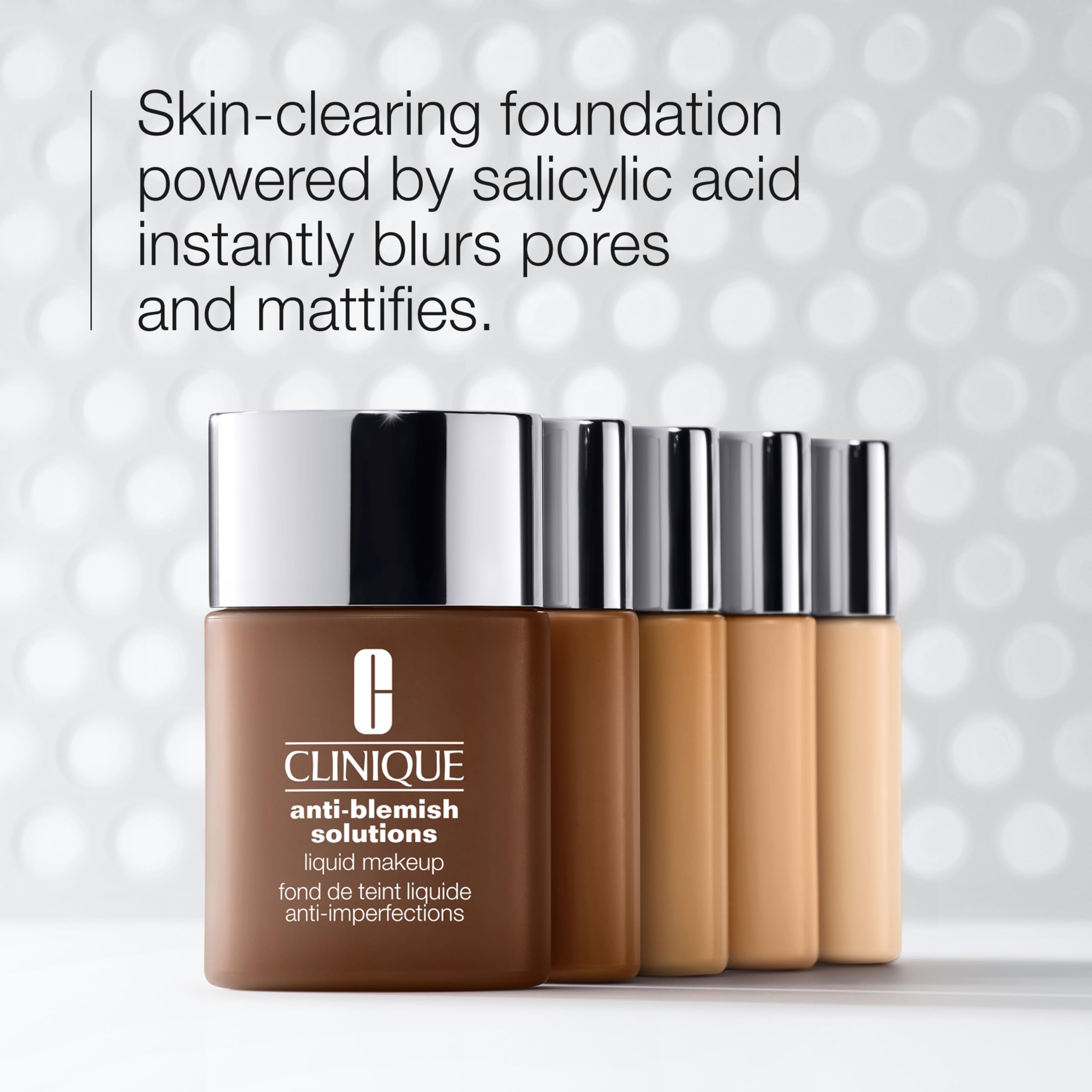 Clinique Anti-Blemish Solutions Liquid Foundation Makeup with Salicylic Acid