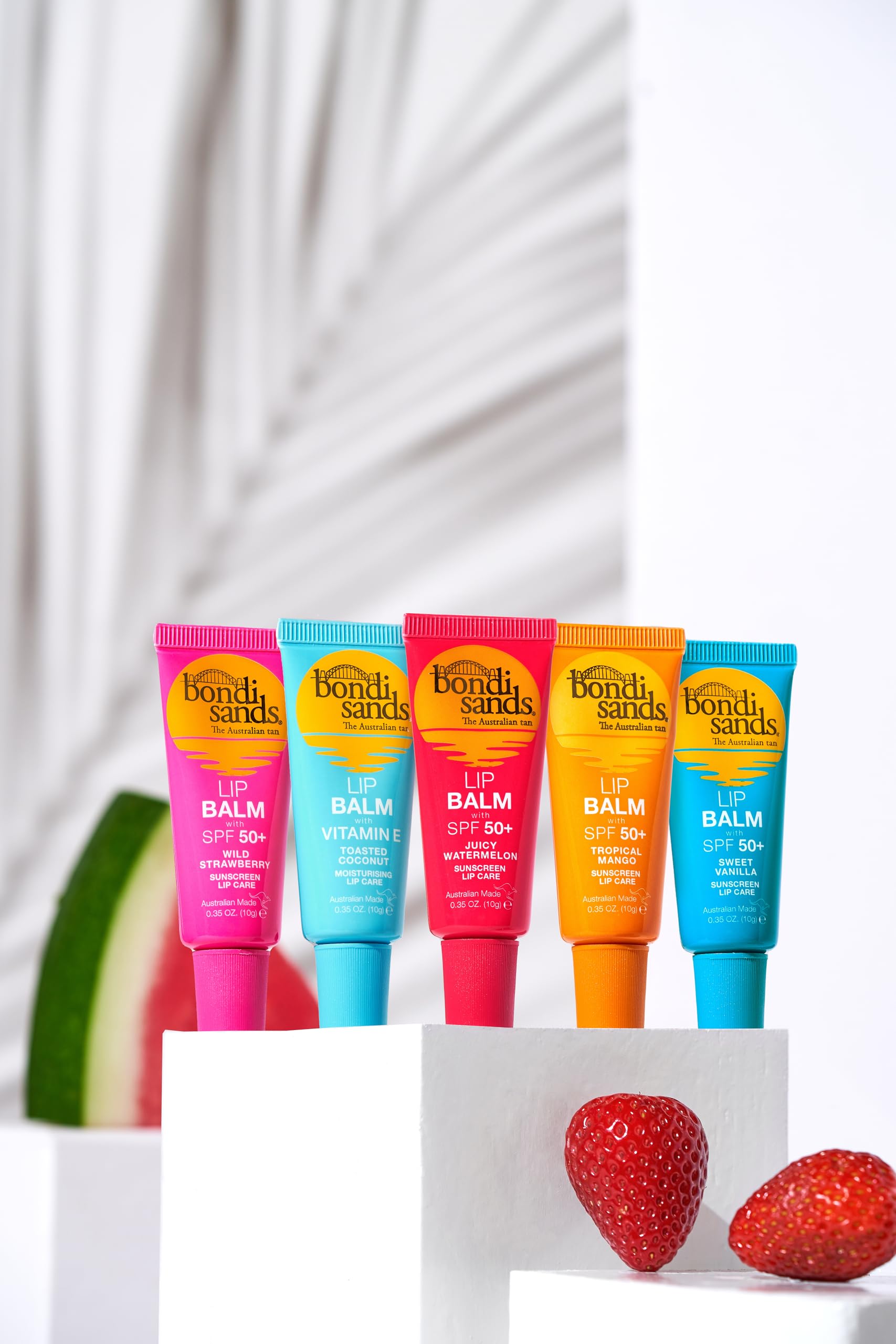 Bondi Sands Lip Balm SPF 50+ Wild Strawberry - High Protection Moisturizing Care 4