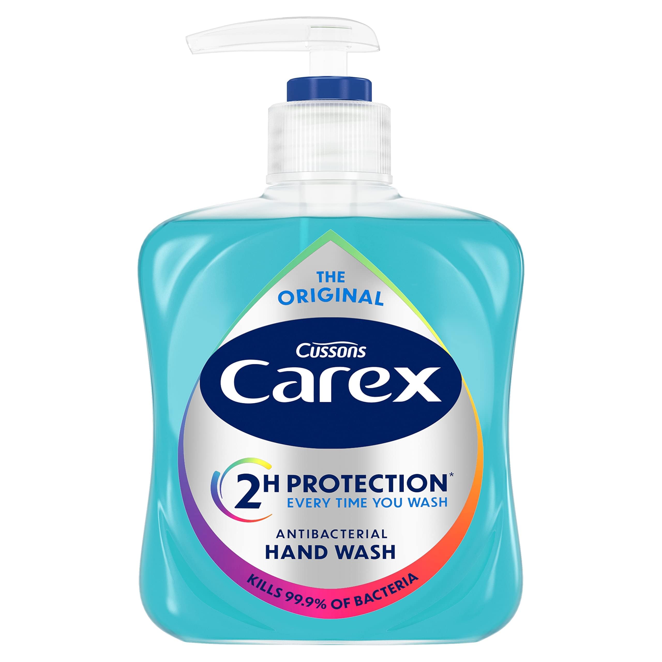 Carex Original Antibacterial Liquid Hand Wash with Natural Moisturisers, 1.5 kg Bulk