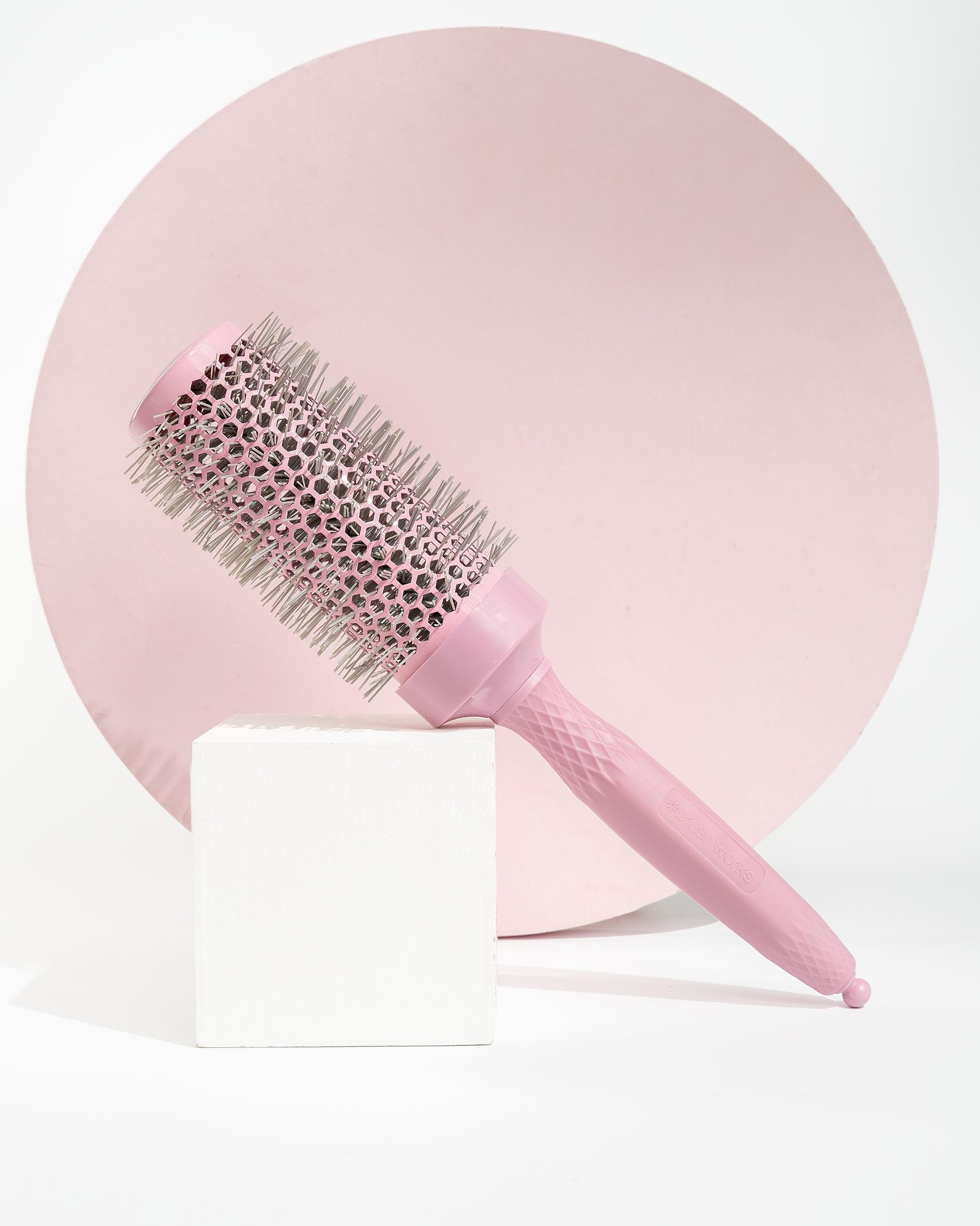 Brushworks Medium Radial Vent Brush with Ceramic Barrel for Blow Drying 3