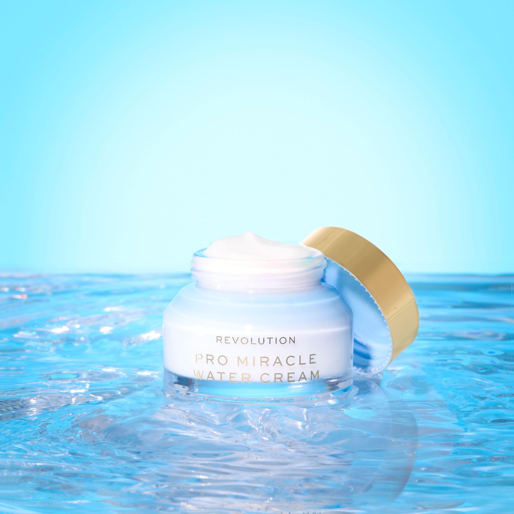 Revolution Pro Miracle Water Cream - Dermatologist-Recommended Hydrating Gel Moisturizer