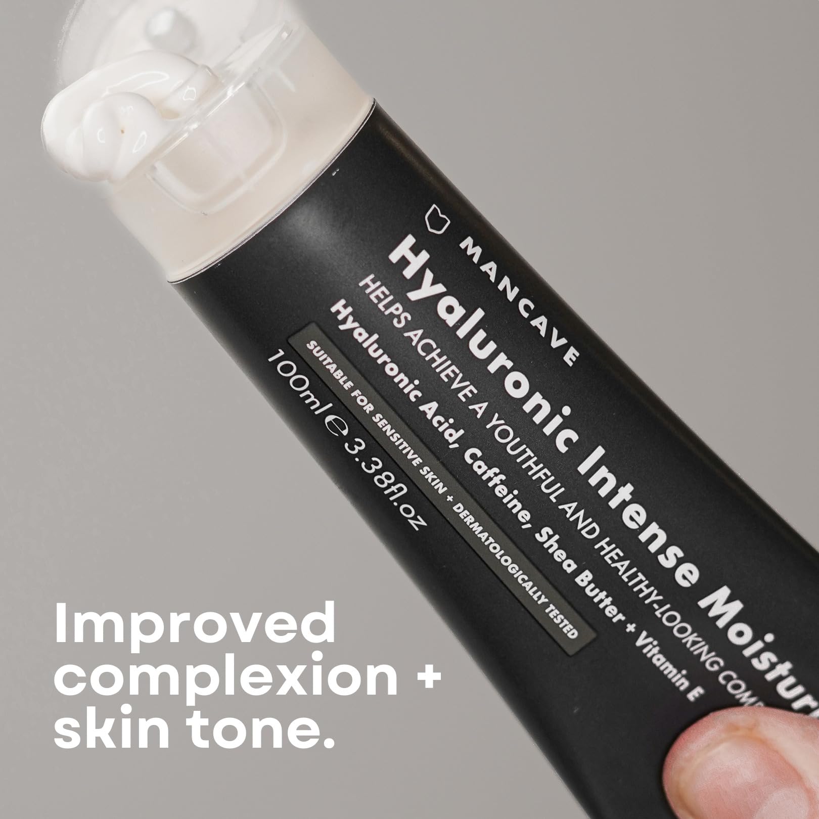 ManCave Hyaluronic Intense Moisturiser 100ml for Deep Hydration 4