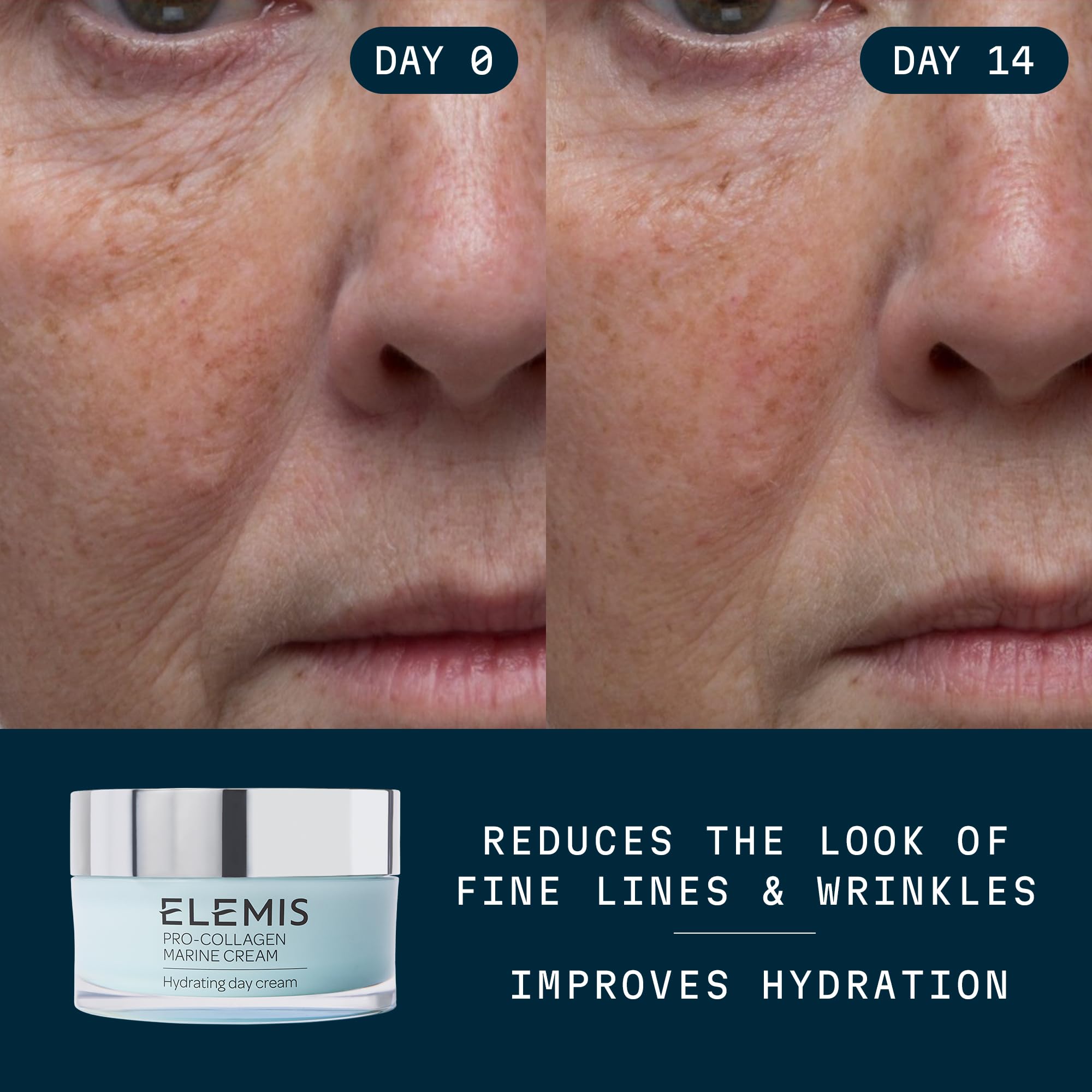 ELEMIS Pro-Collagen Marine Cream Anti-Wrinkle Daily Face Moisturising Lotion