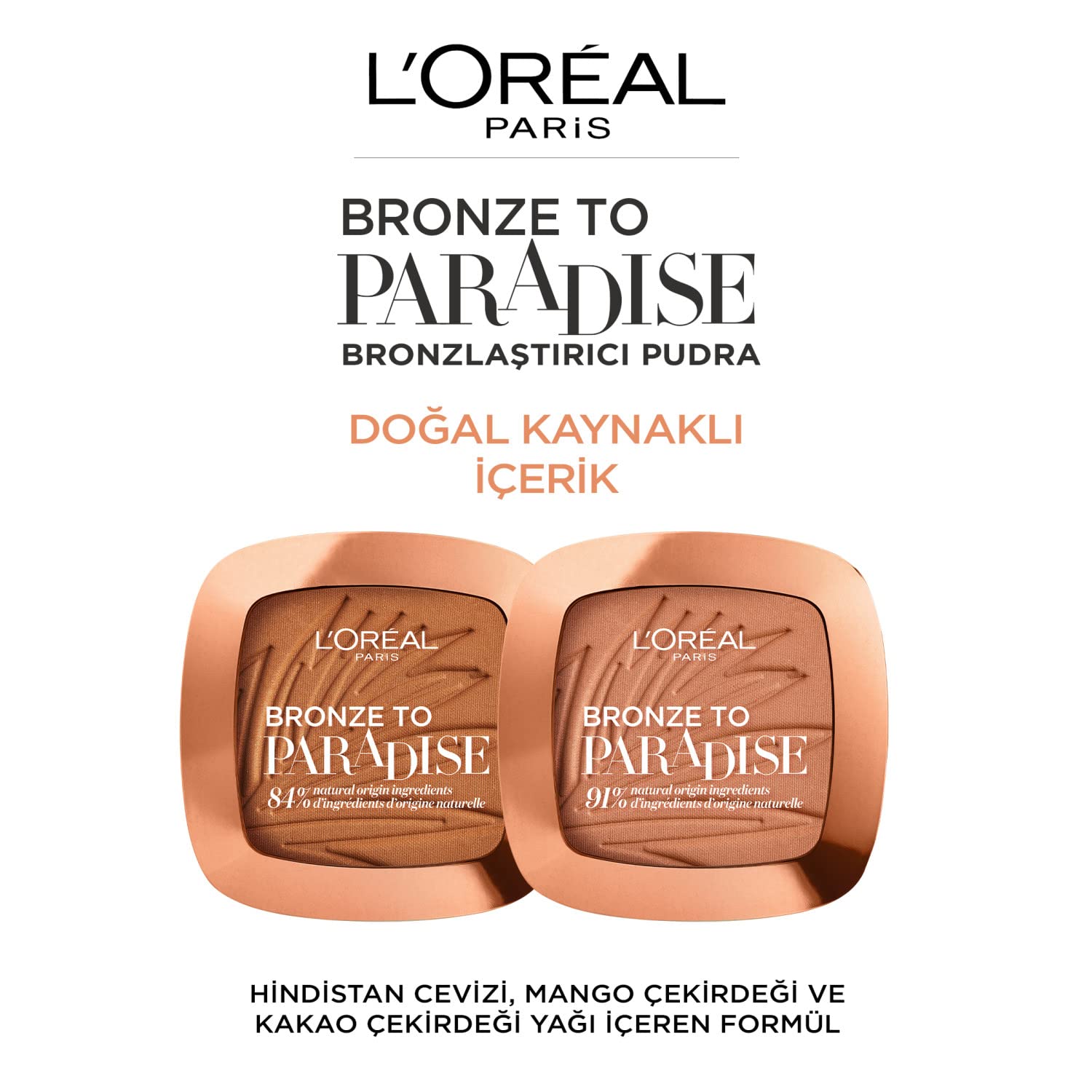 L'Oreal Paris Back To Bronze Matte Bronzing Pressed Powder - Medium Shade, Shimmer Free 6