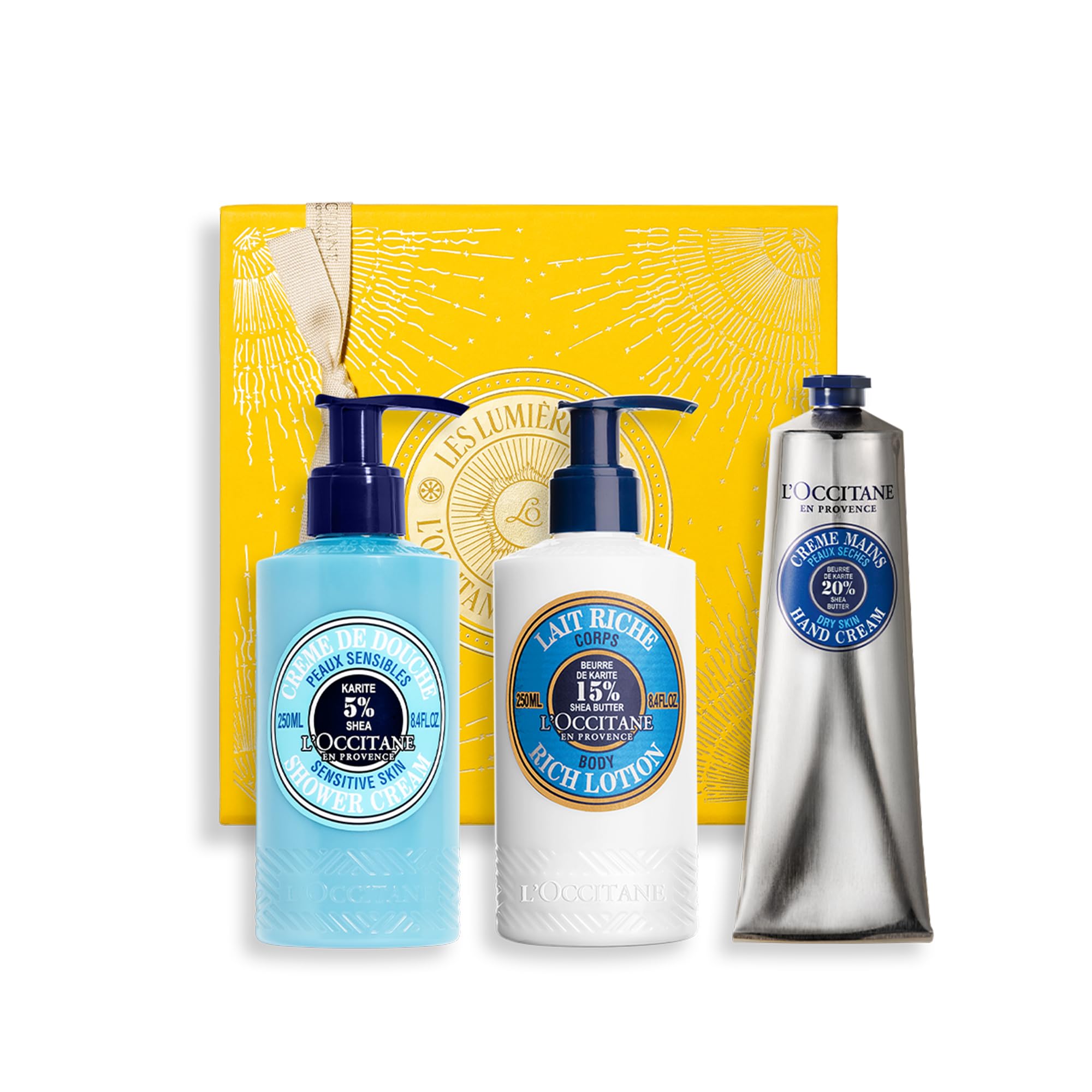 L'OCCITANE Shea Butter Body Care Collection: Nourishing & Soothing Hand & Body Set
