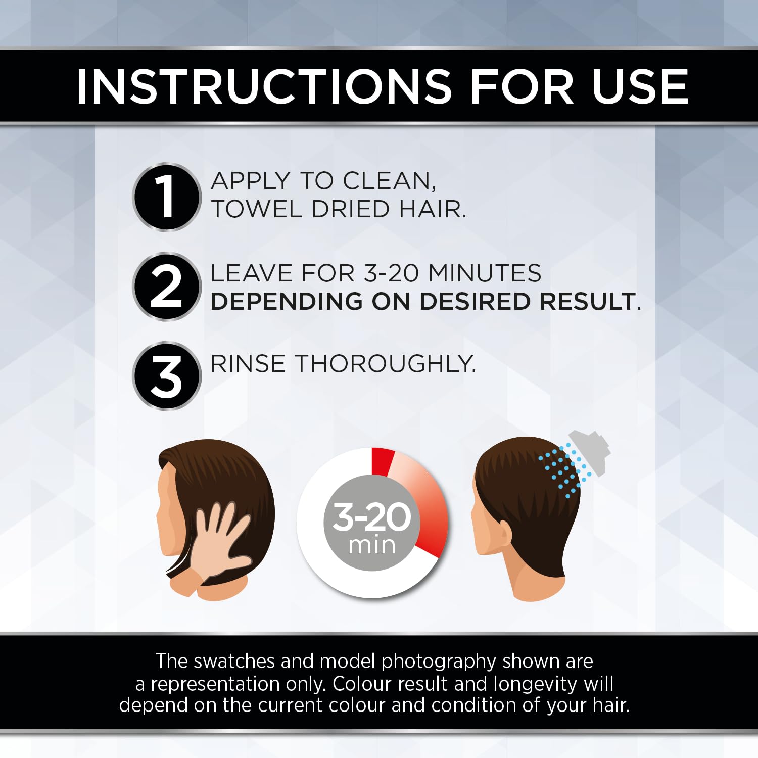 Knight & Wilson Colour Freedom Gloss Pro Dark Brown Semi-Permanent Hair Colour 150ml with PurePlex 9